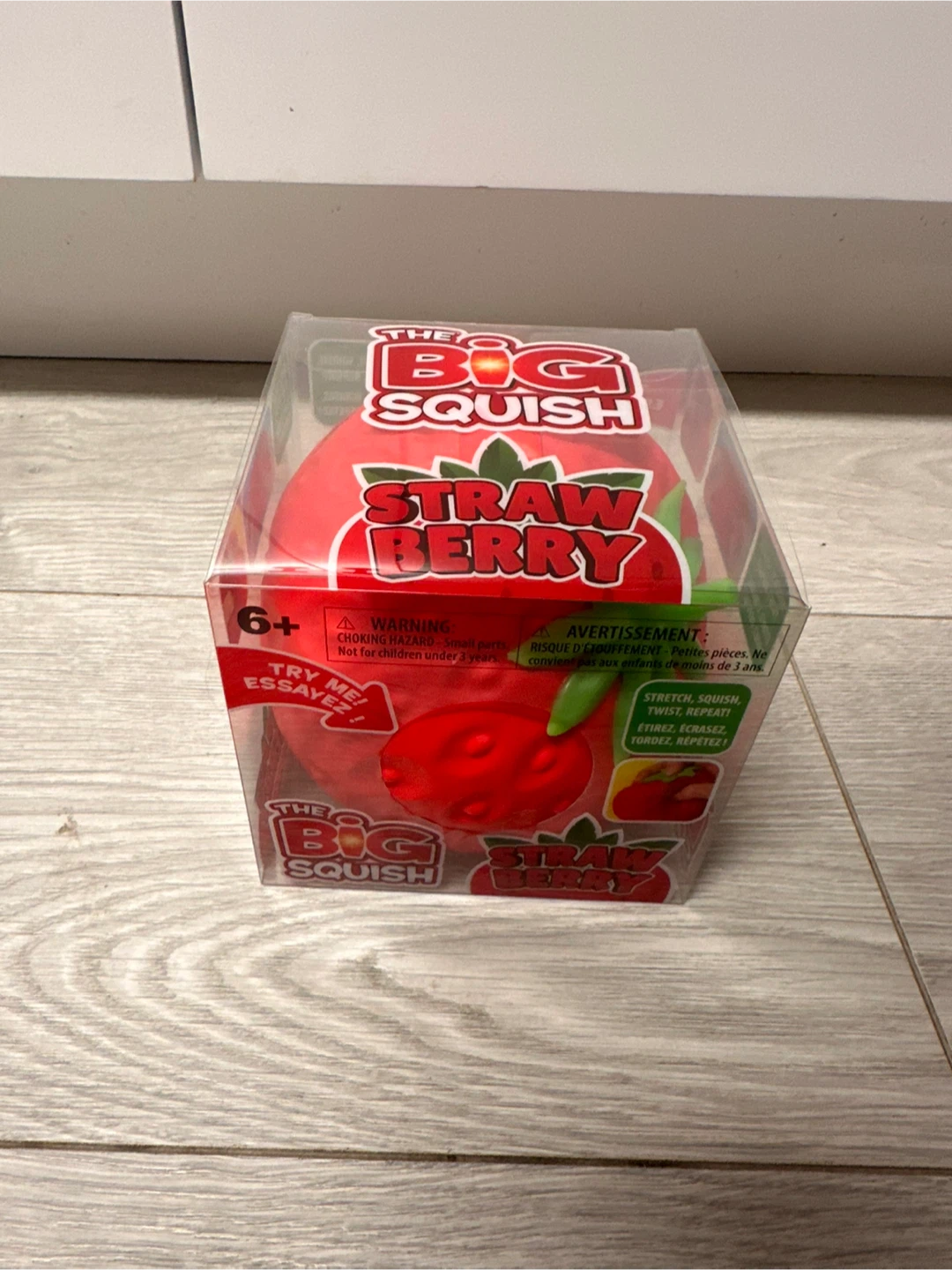 The Big Squish Strawberry Toy