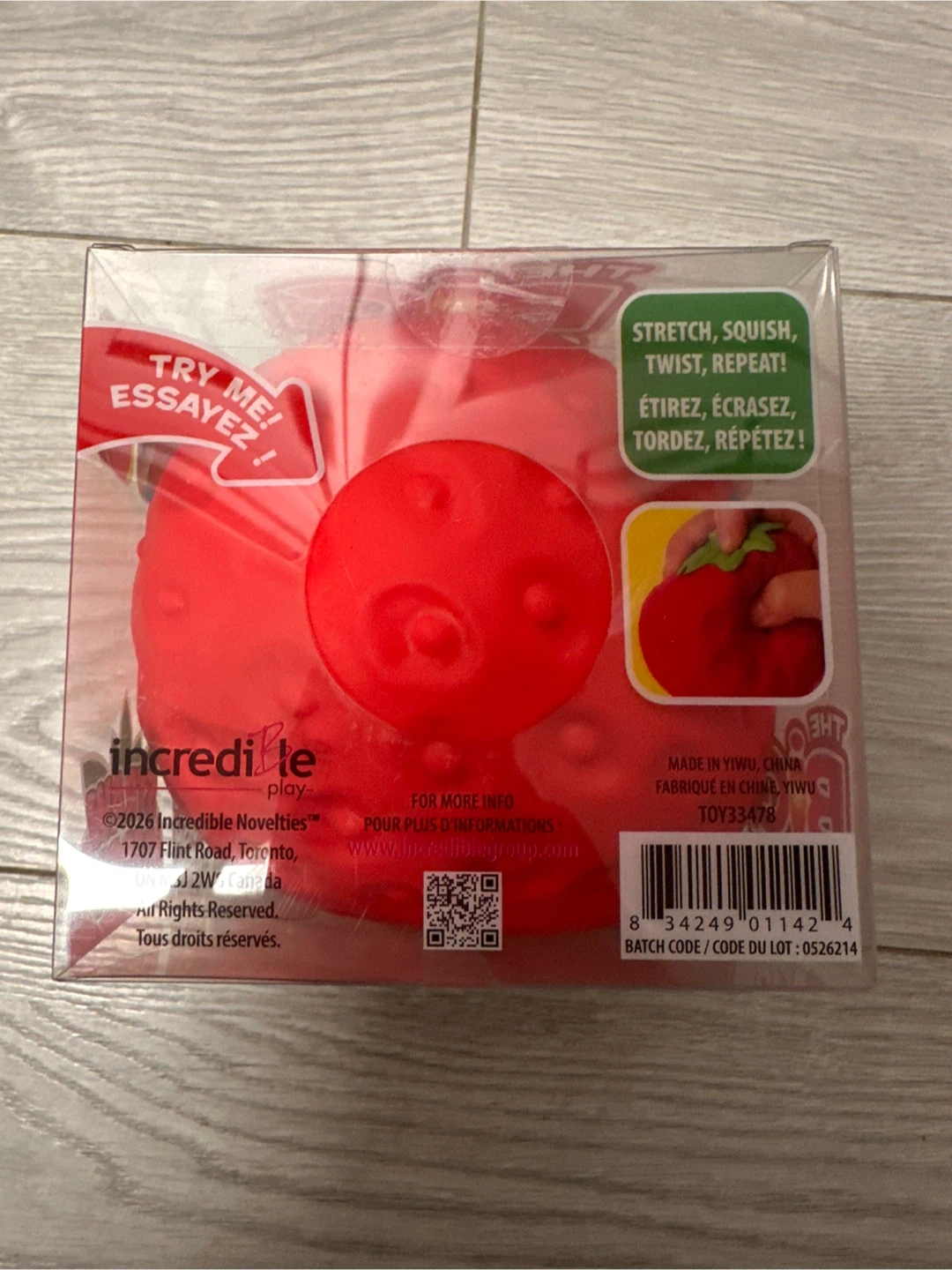 The Big Squish Strawberry Toy - photo 3