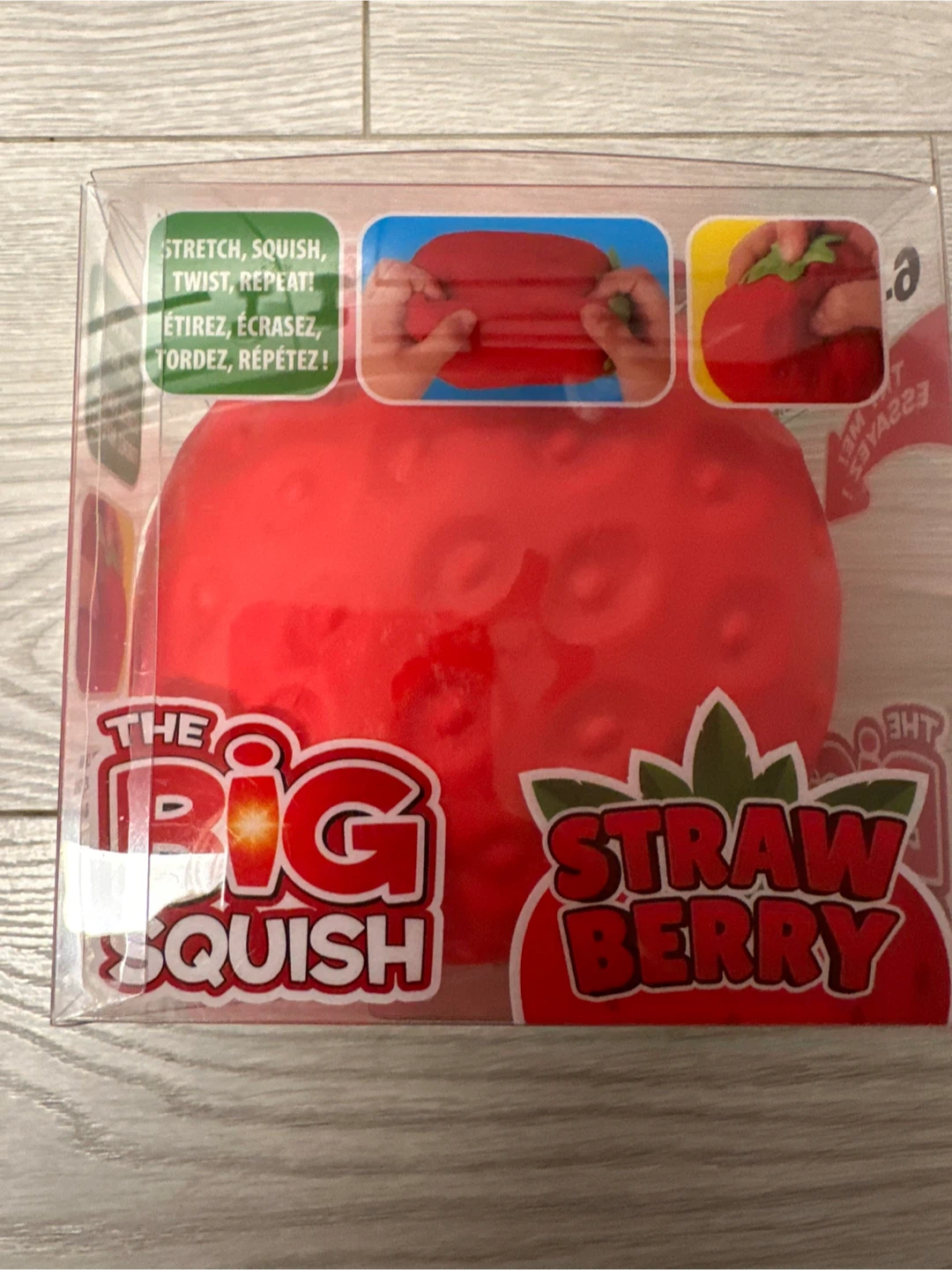 The Big Squish Strawberry Toy - photo 4