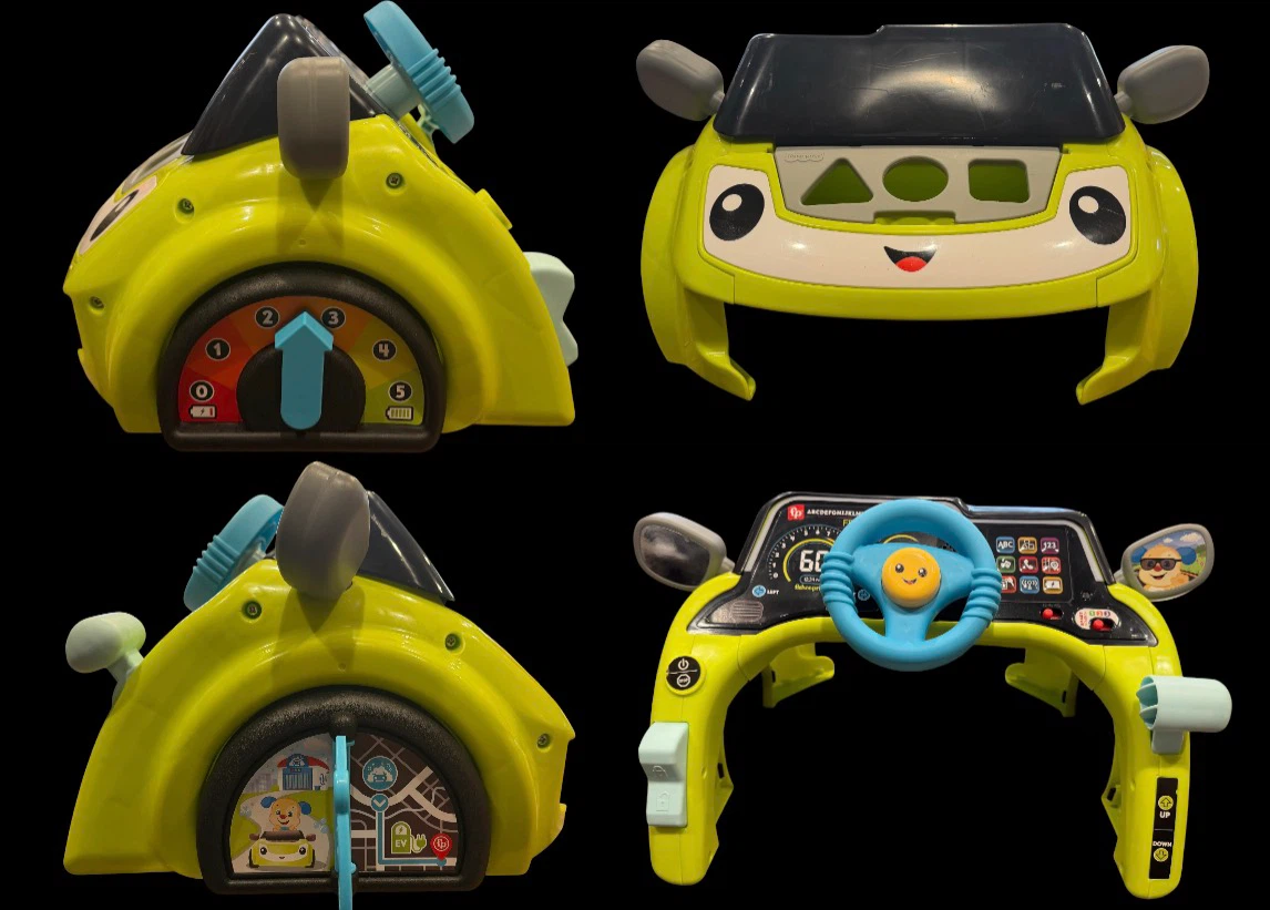 Fisher-Price Laugh & Learn Smart Car Steering Wheel Toy