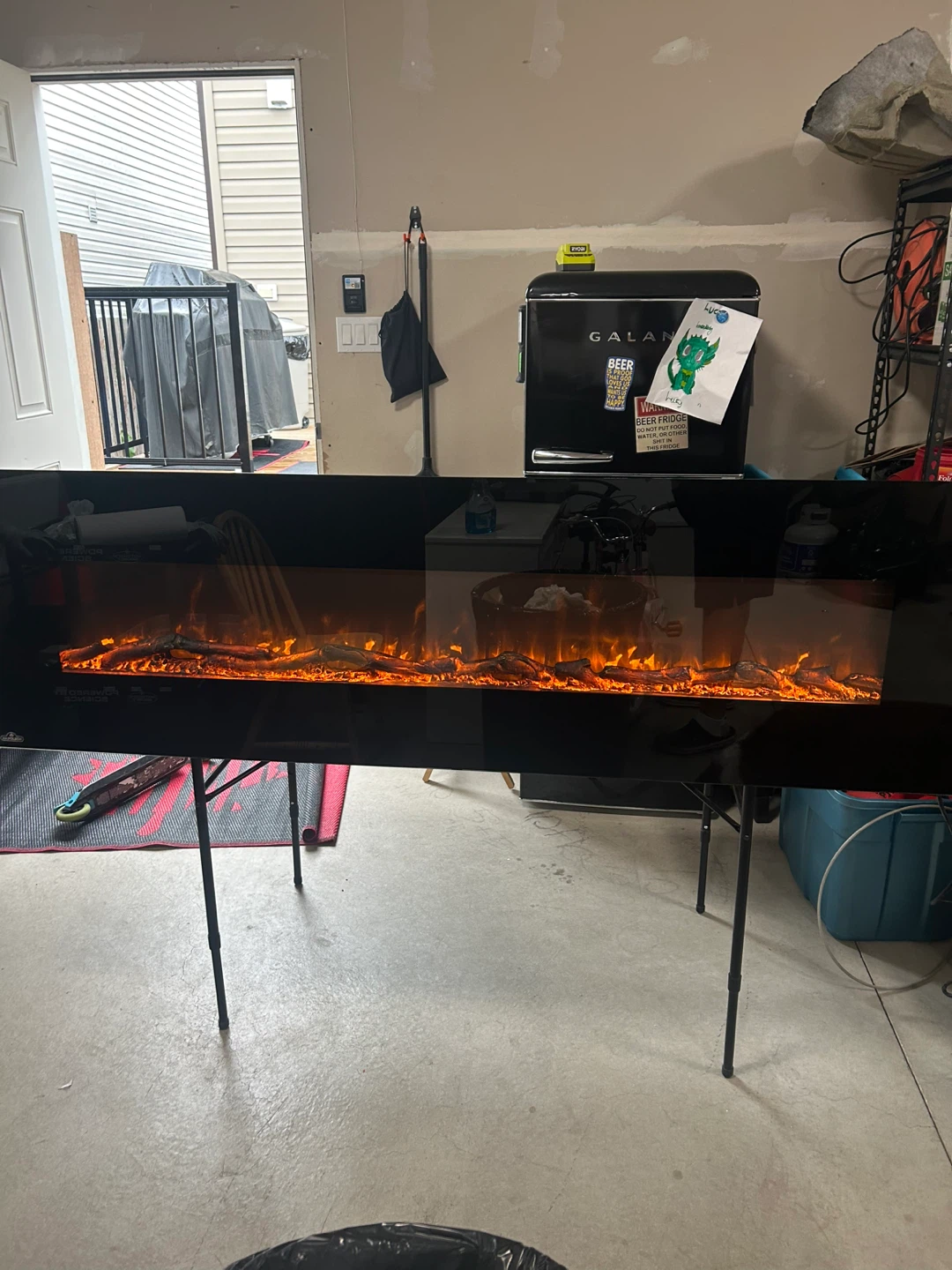 Napoleon 72” Electric Fireplace
