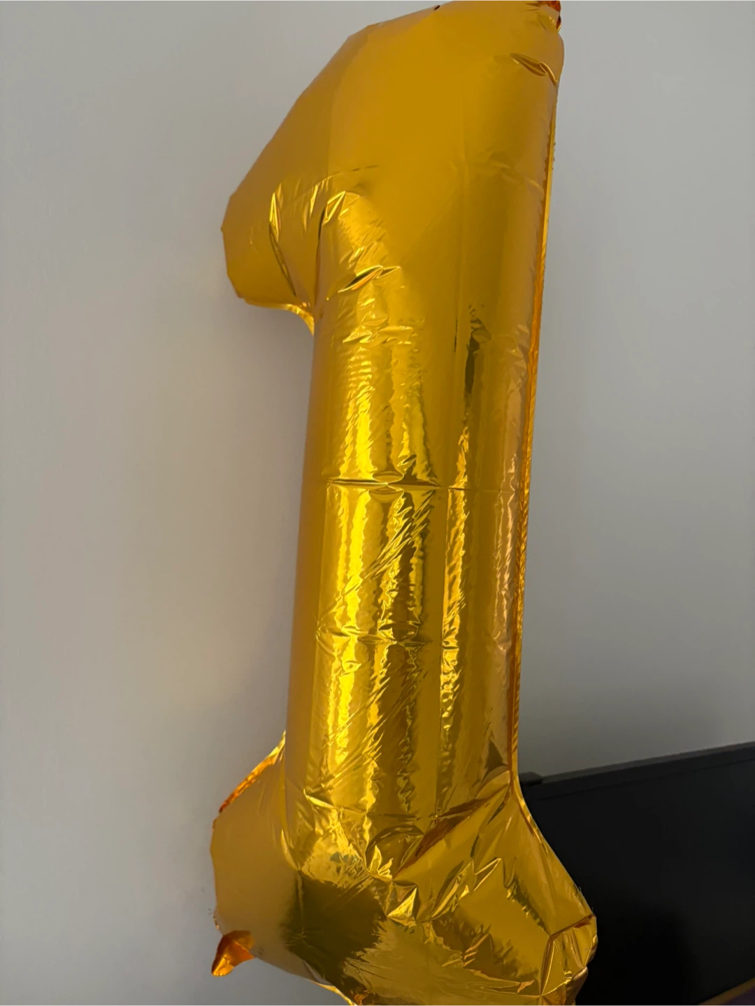 Gold Foil "1" Balloon & Squirrel Balloon