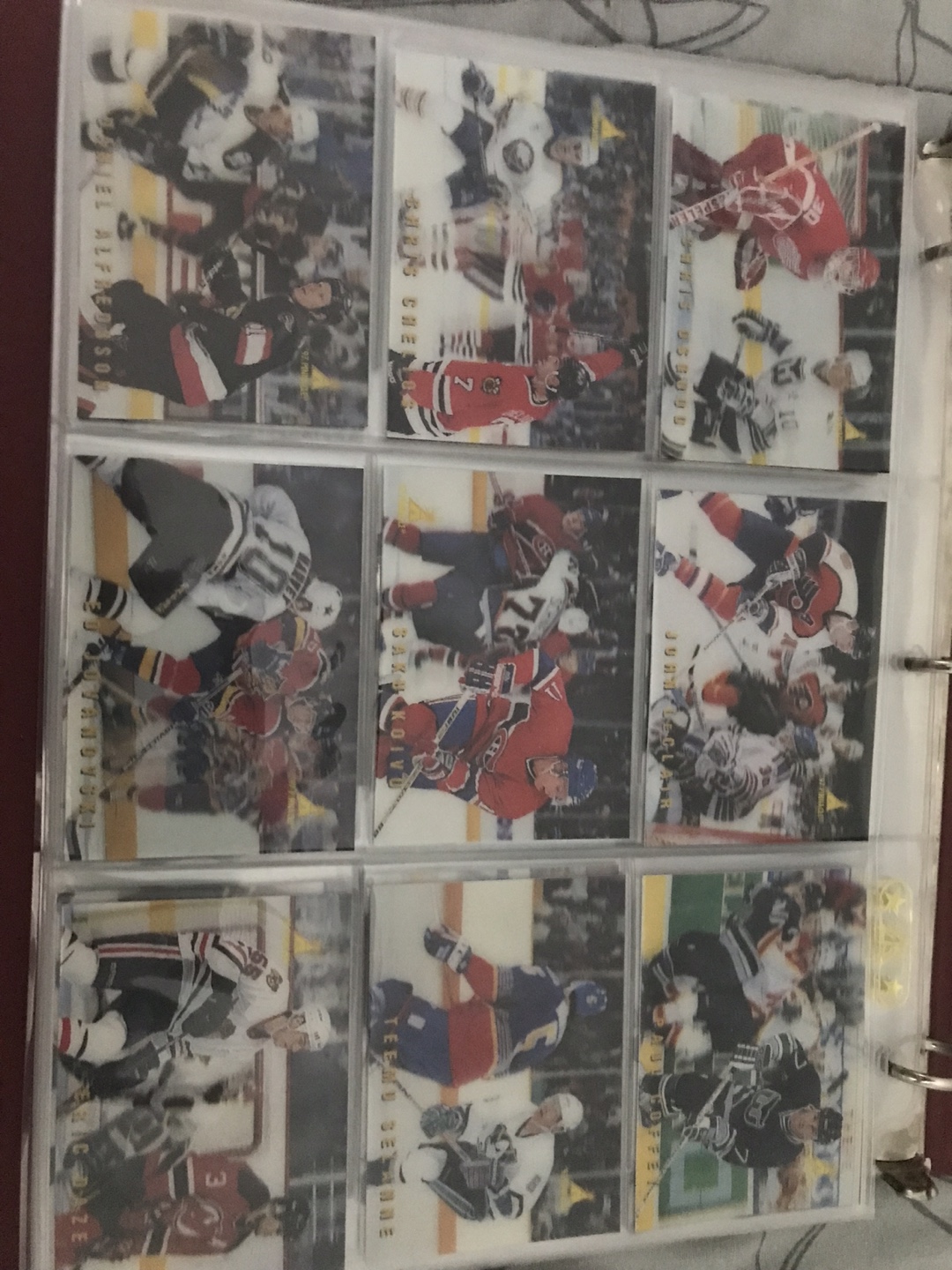 1997-98 McDonald's Upper Deck Icebreakers 3D Hockey Cards