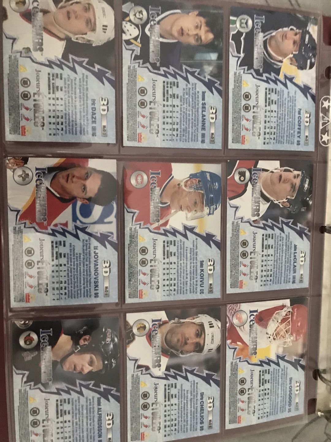 1997-98 McDonald's Upper Deck Icebreakers 3D Hockey Cards - photo 2