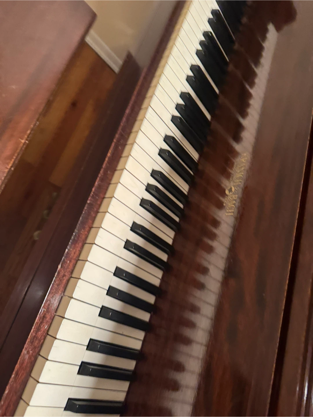 Kranich and Bach baby grand piano - photo 3