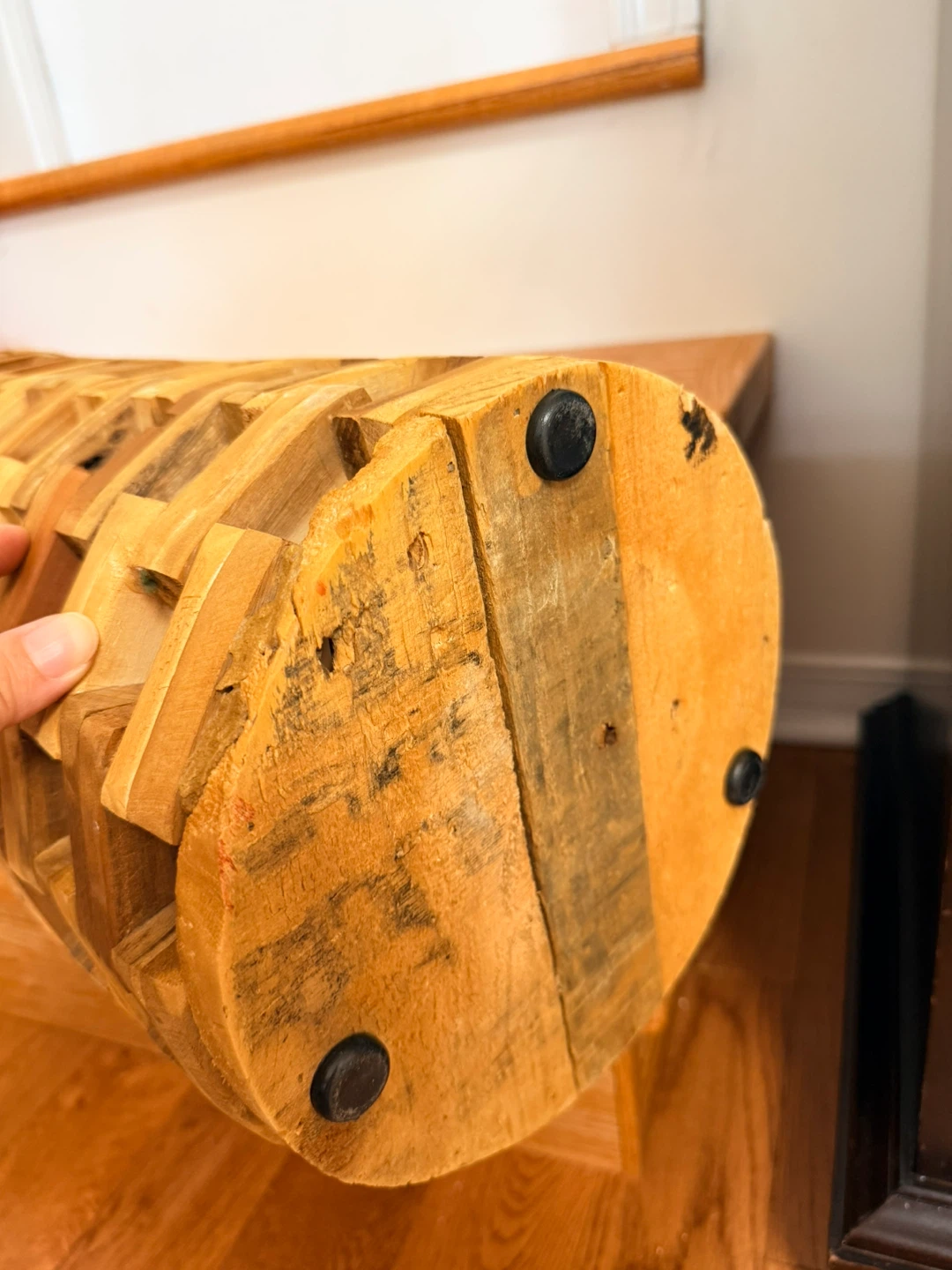 Wooden vase - photo 2