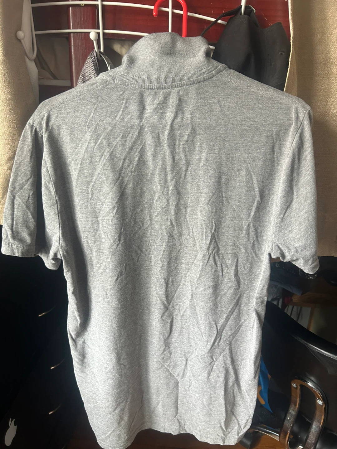 Gray California Athletic polo shirt - photo 2