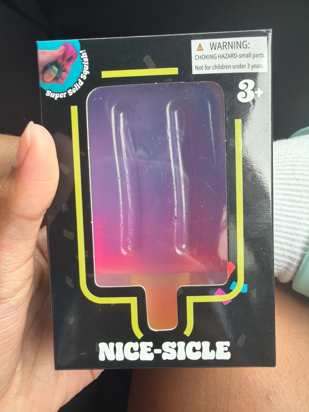 Nice-Sicle Super Solid Squish Soft Touch Stick Toy