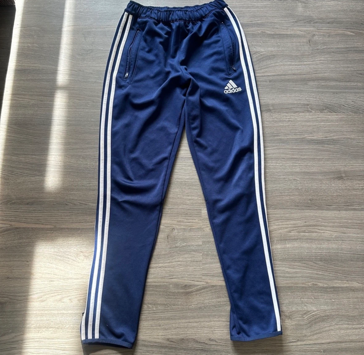 Adidas Climalite Track Pants Navy Size S