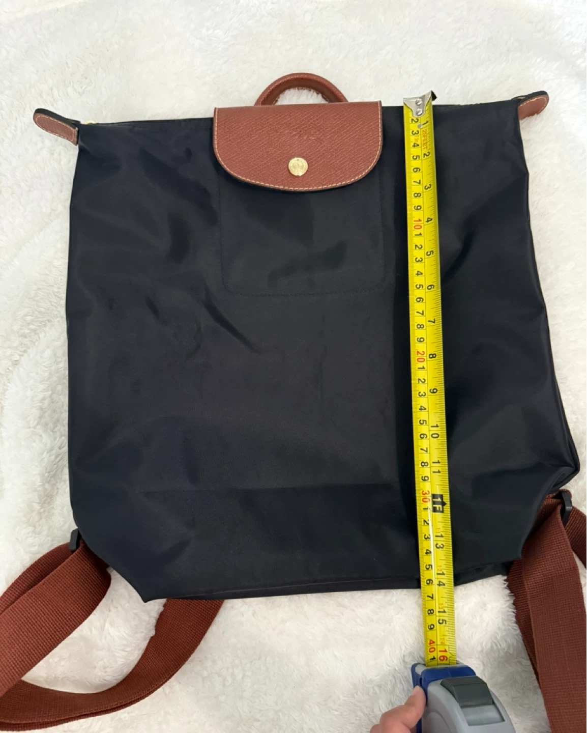 Longchamp Backpack Black Medium
