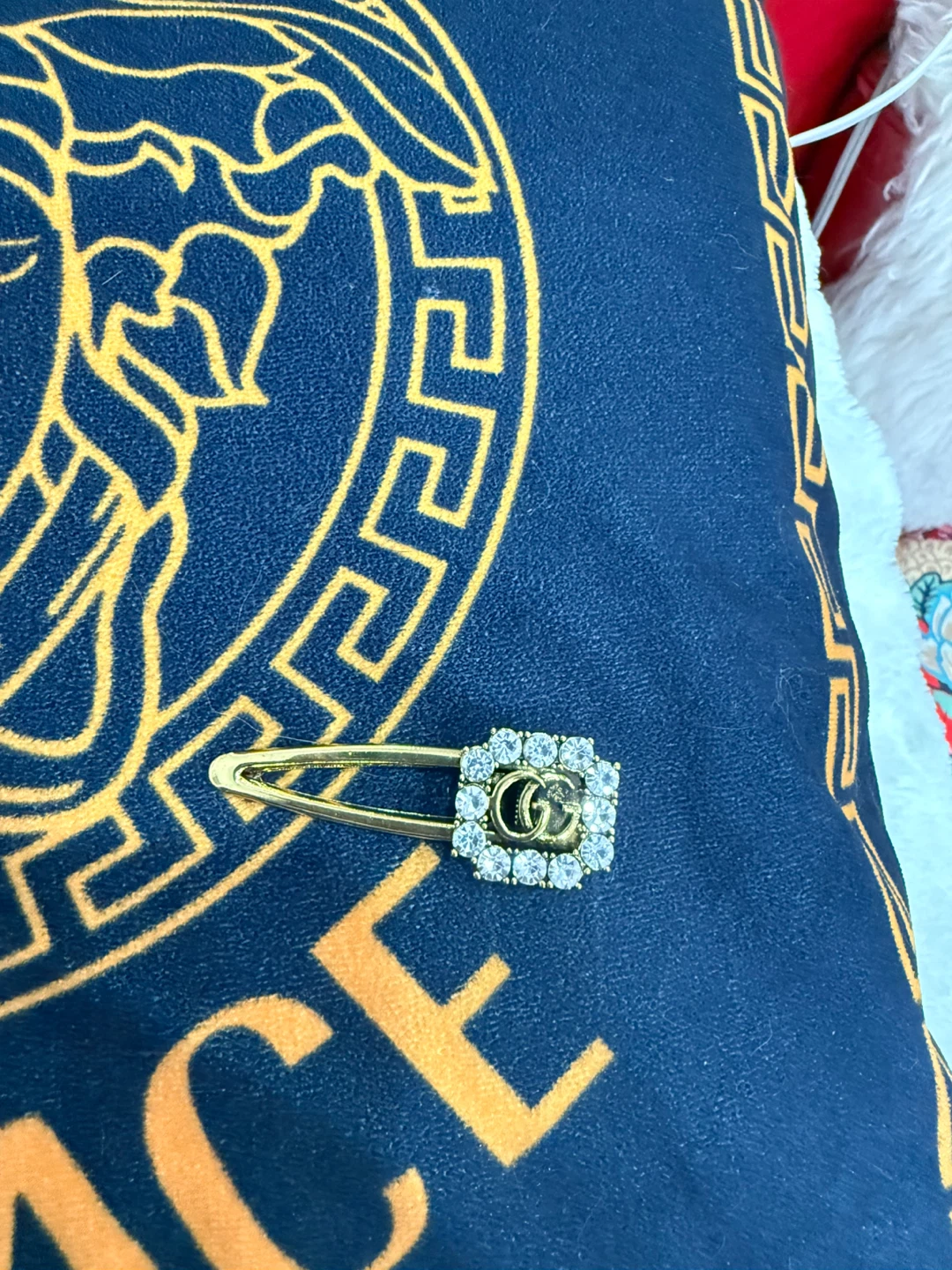 Gucci Hair Clip with Crystals - photo 2