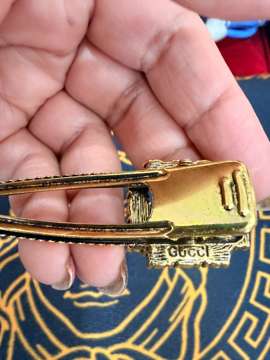 Gucci Hair Clip with Crystals - photo 4