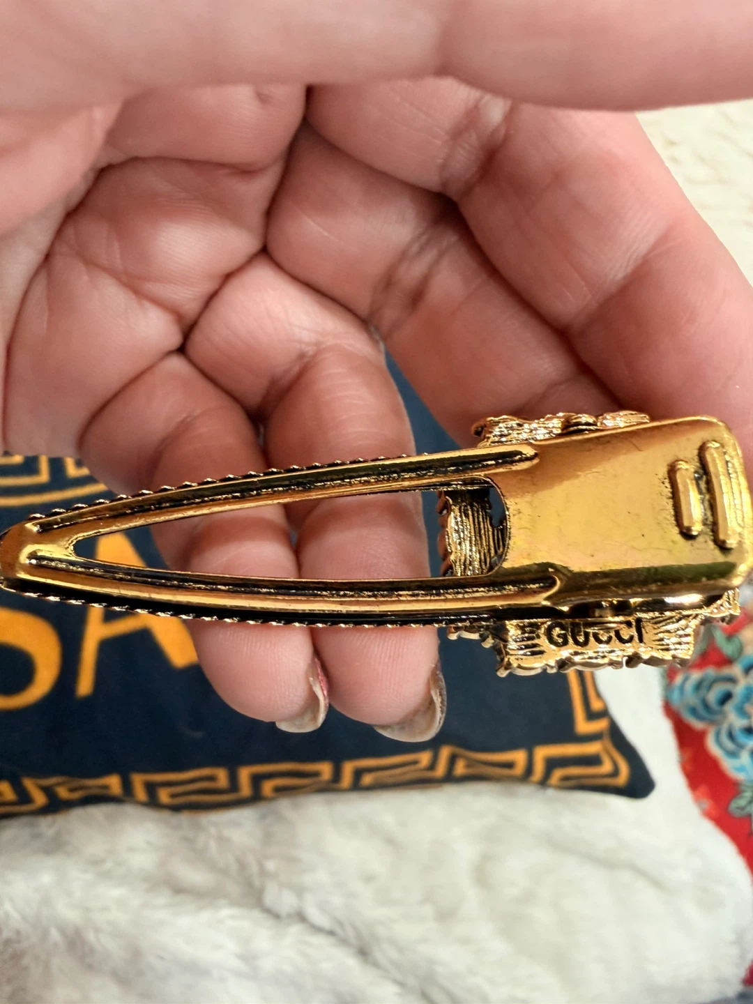Gucci Hair Clip with Crystals - photo 5