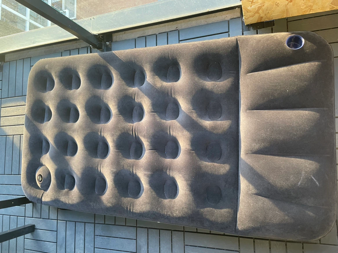 Broadstone Inflatable Air Mattress with Coleman Pump