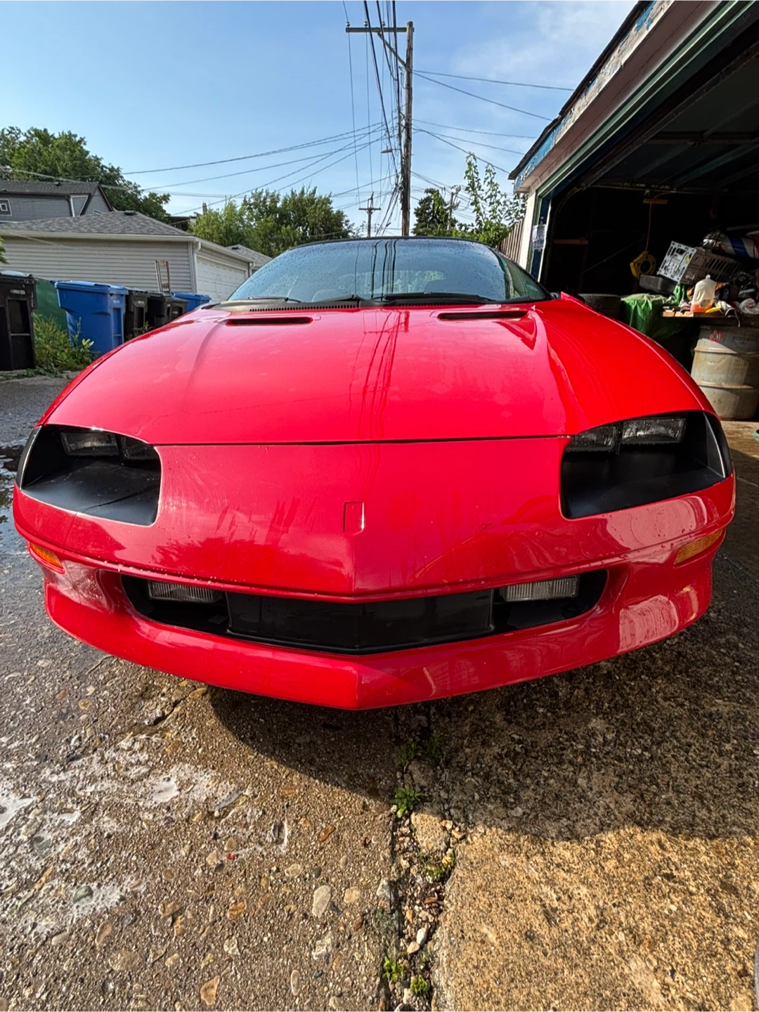 Red Chevrolet Camaro Z28 Convertible - photo 2