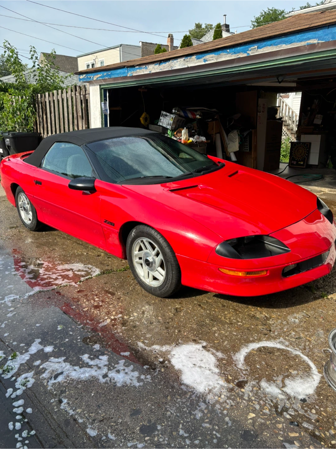 Red Chevrolet Camaro Z28 Convertible - photo 3