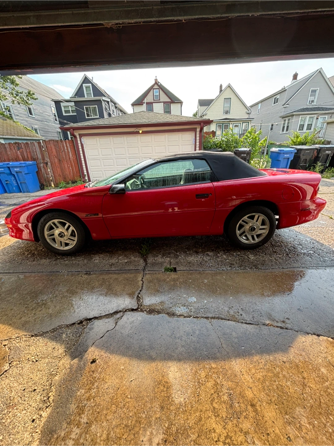 Red Chevrolet Camaro Z28 Convertible - photo 5
