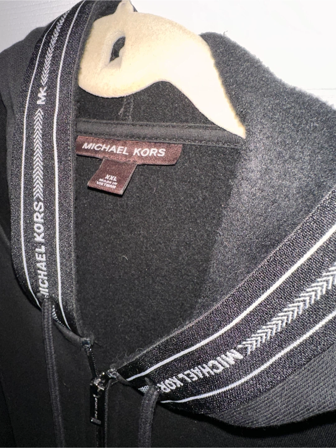 Michael Kors Black Zip-Up Hoodie XXL - photo 2