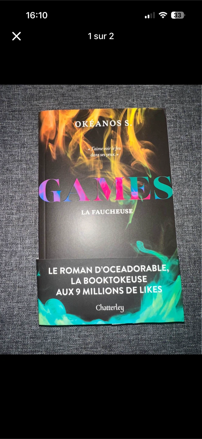 Okeanos S. Games La Faucheuse livre