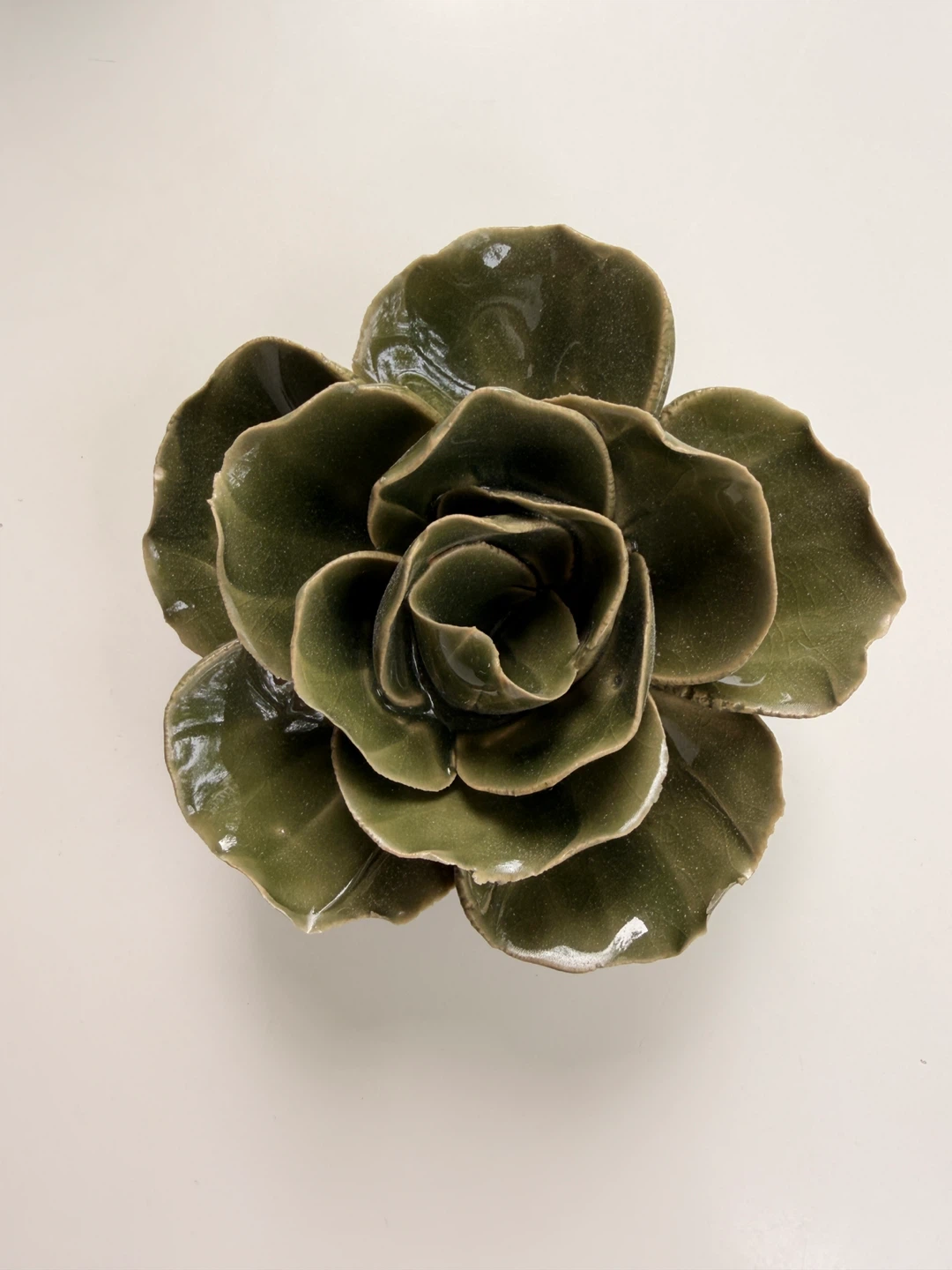 Green Ceramic Decor