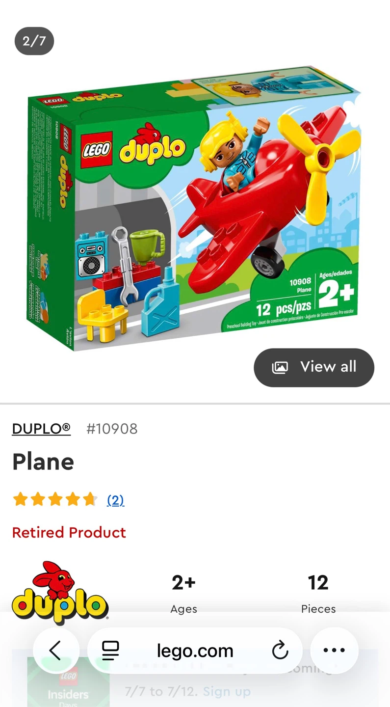 LEGO Duplo Plane 10908 - photo 2