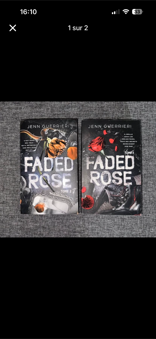 Tome 1 et 2 Faded Rose