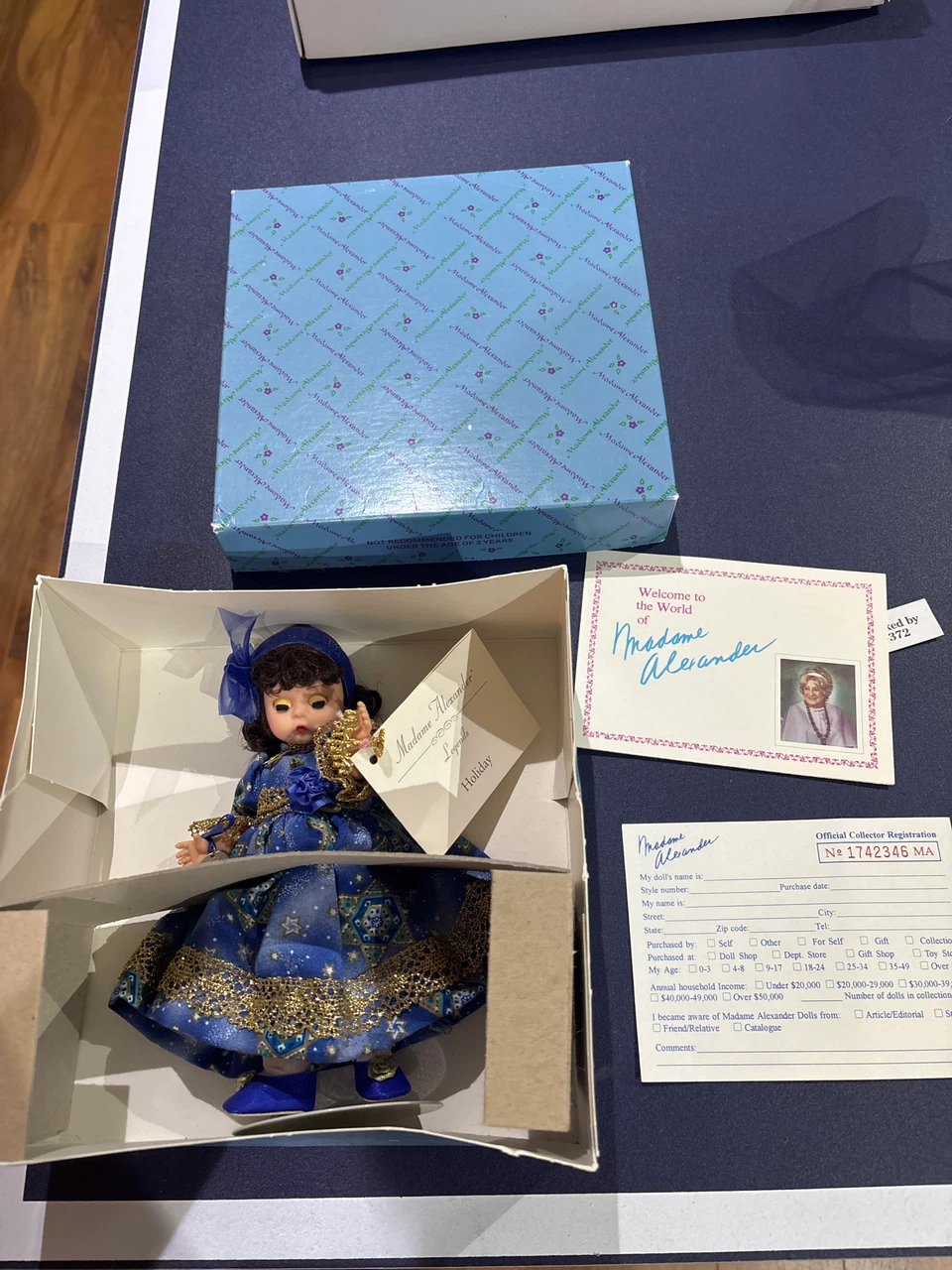 Madame Alexander Happy Hanukkah Doll