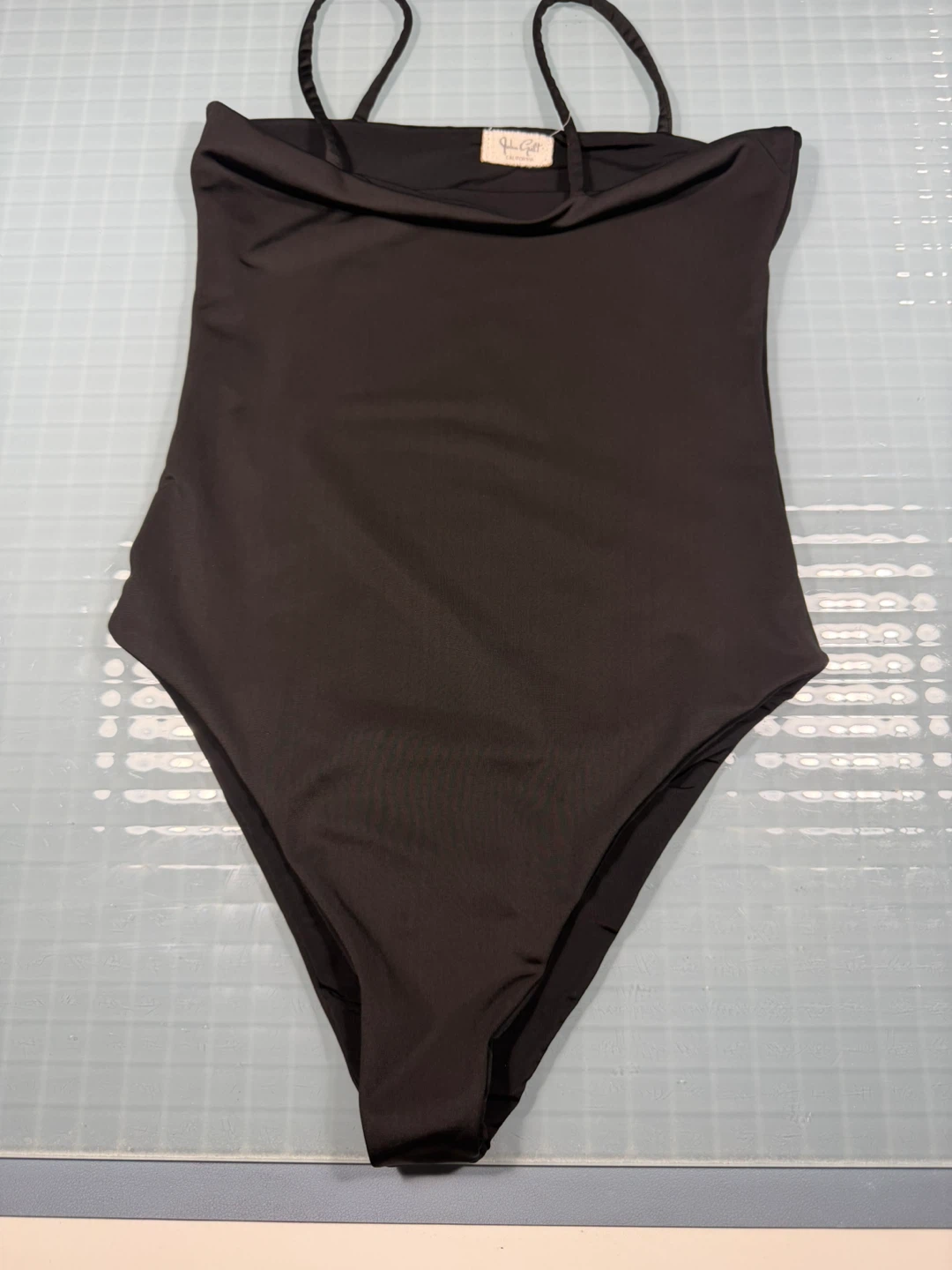 J. Galt Black One Piece Swimsuit