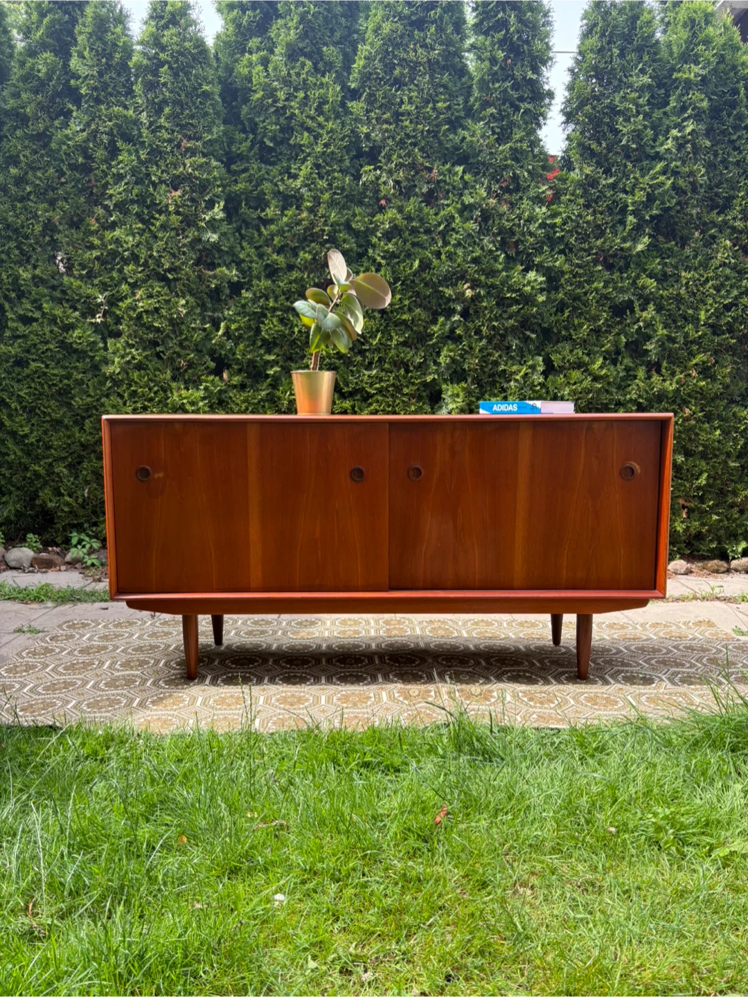 MCM Teak Credenza by Punch Design