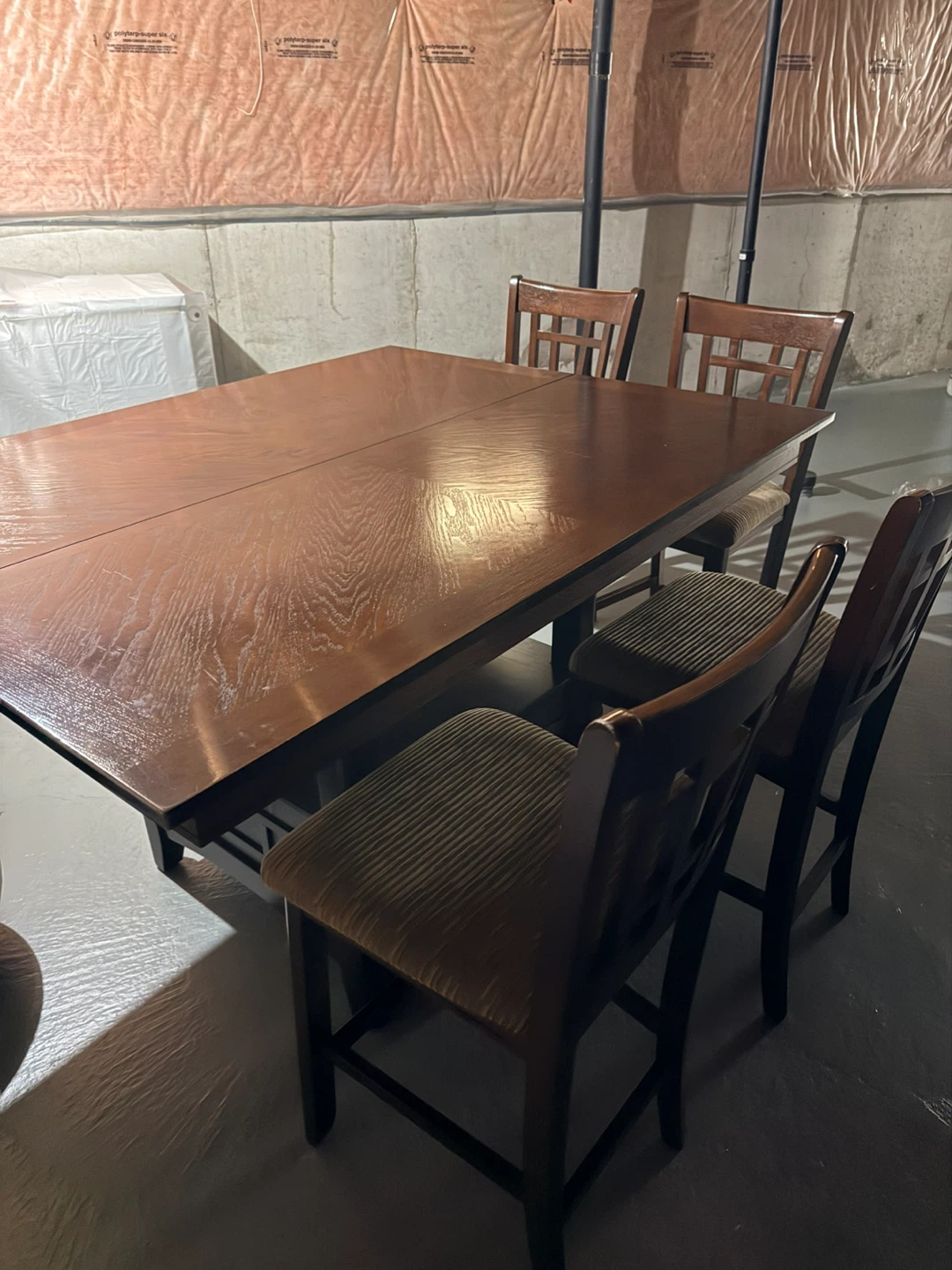 Wooden Dining Table with 8 Chairs - photo 3