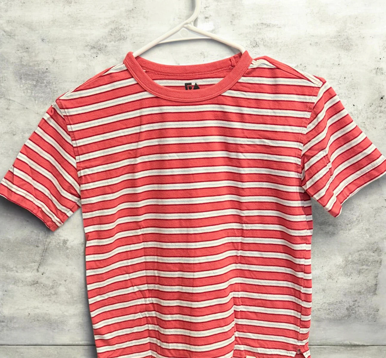 Red and White Striped T-Shirt