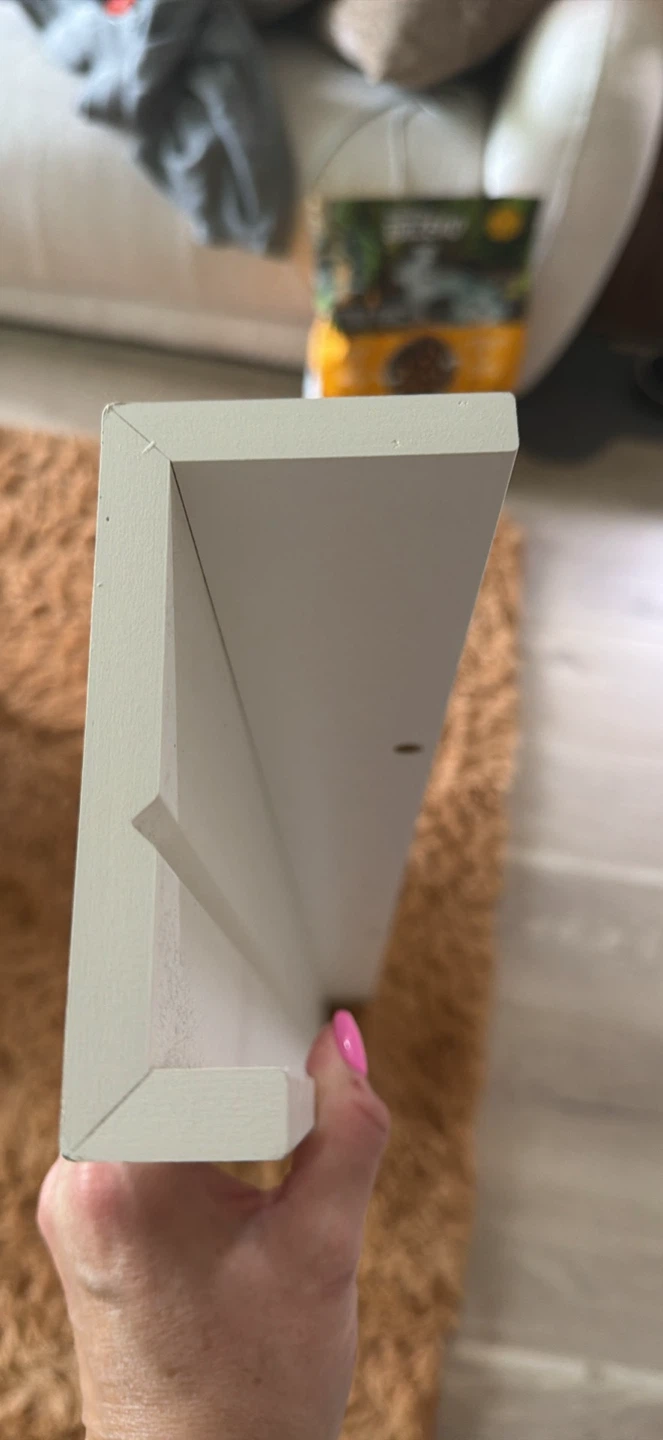 IKEA MOSSLANDA Picture Ledge Shelf 115 cm White - photo 2