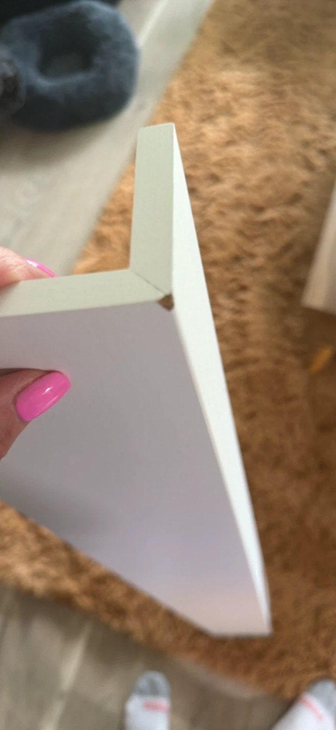 IKEA MOSSLANDA Picture Ledge Shelf 115 cm White - photo 3