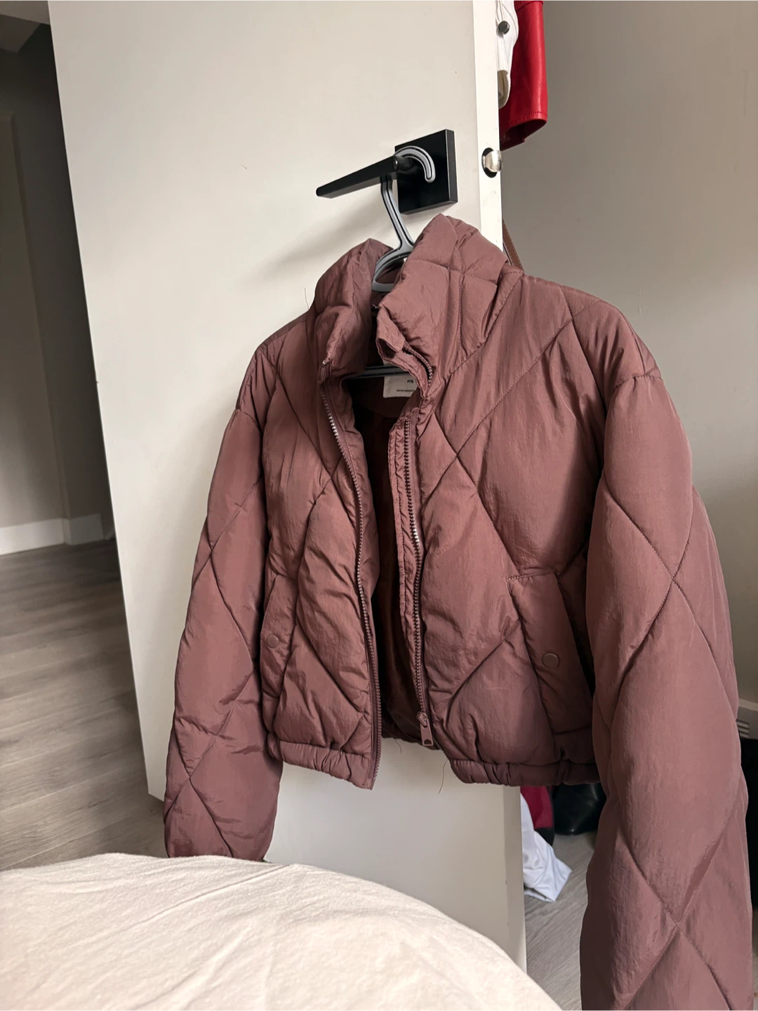 Garage Brown Puffer Jacket