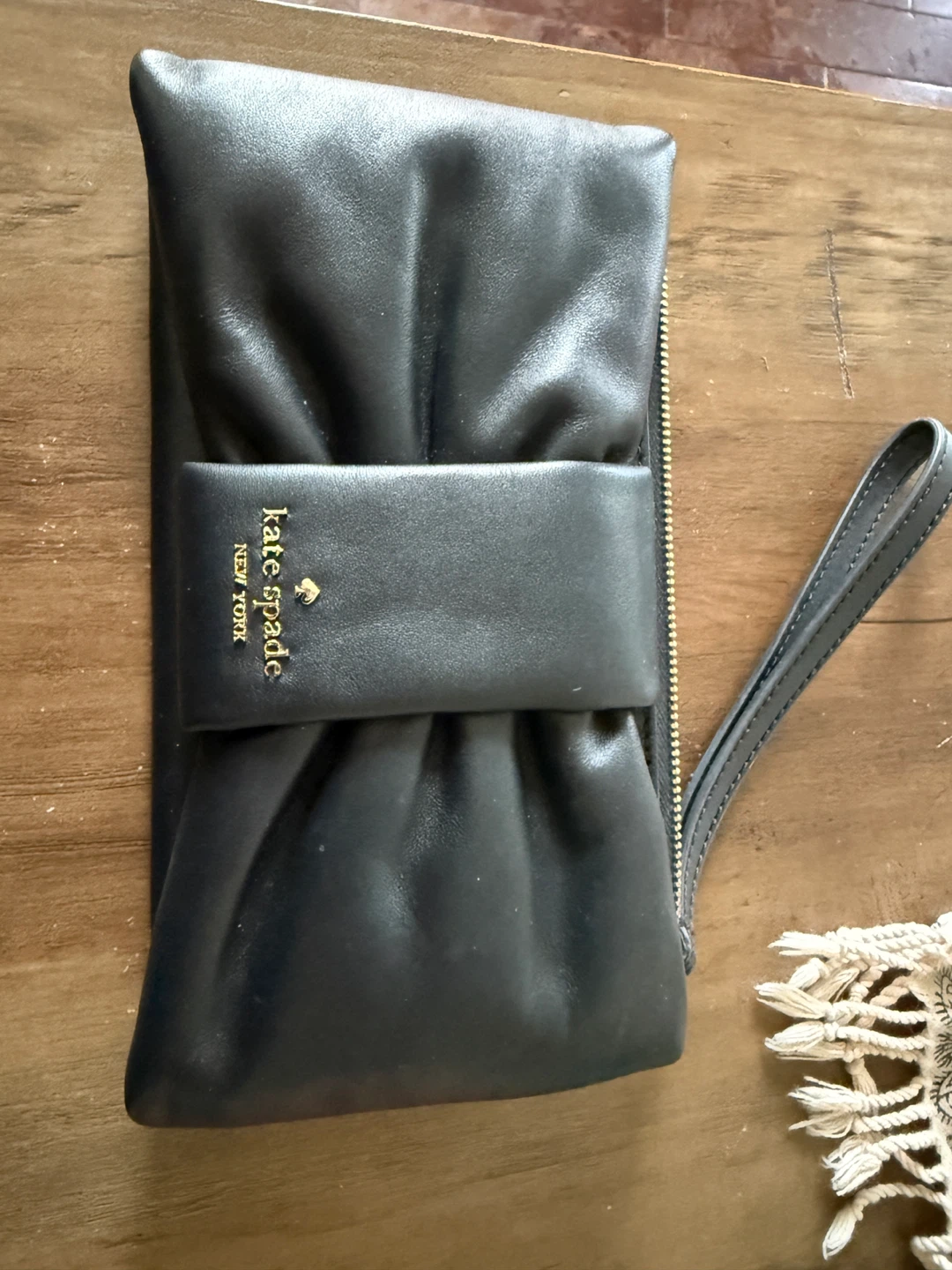 Kate Spade Black  Clutch Wristlet - photo 2