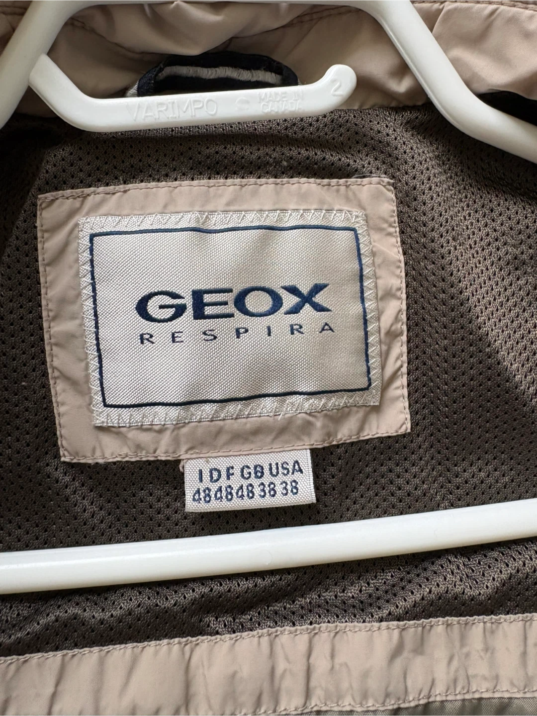 GEOX Respira Beige Blazer Jacket - photo 5