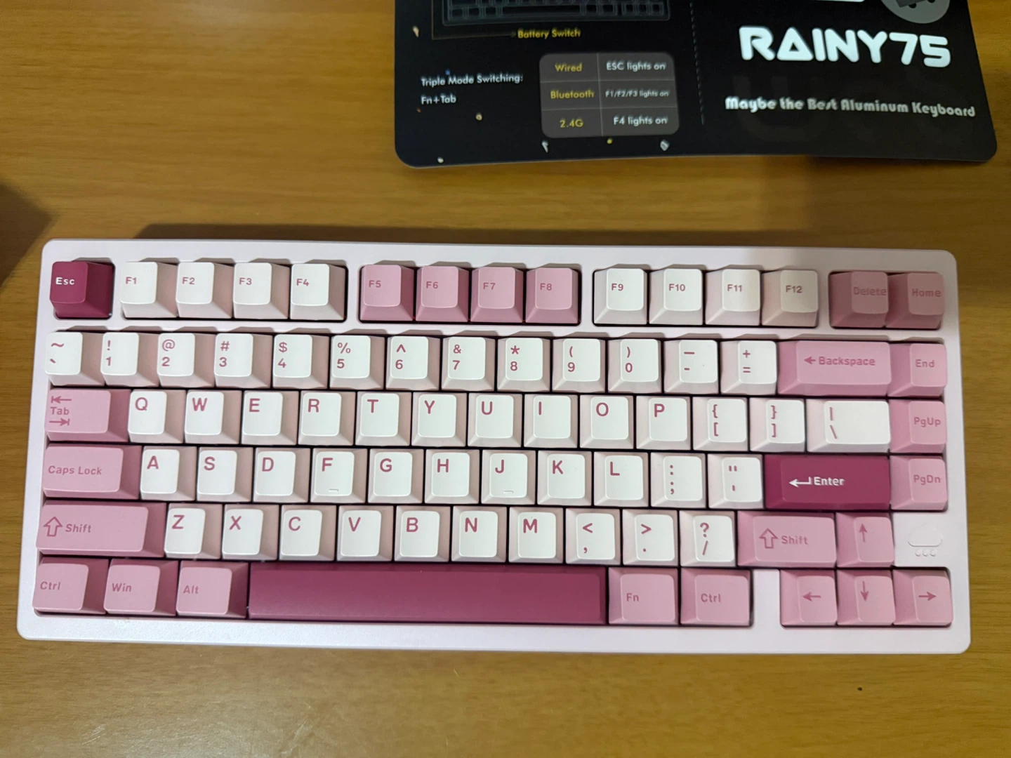 WOBKEY Rainy75 Pro Mechanical Keyboard