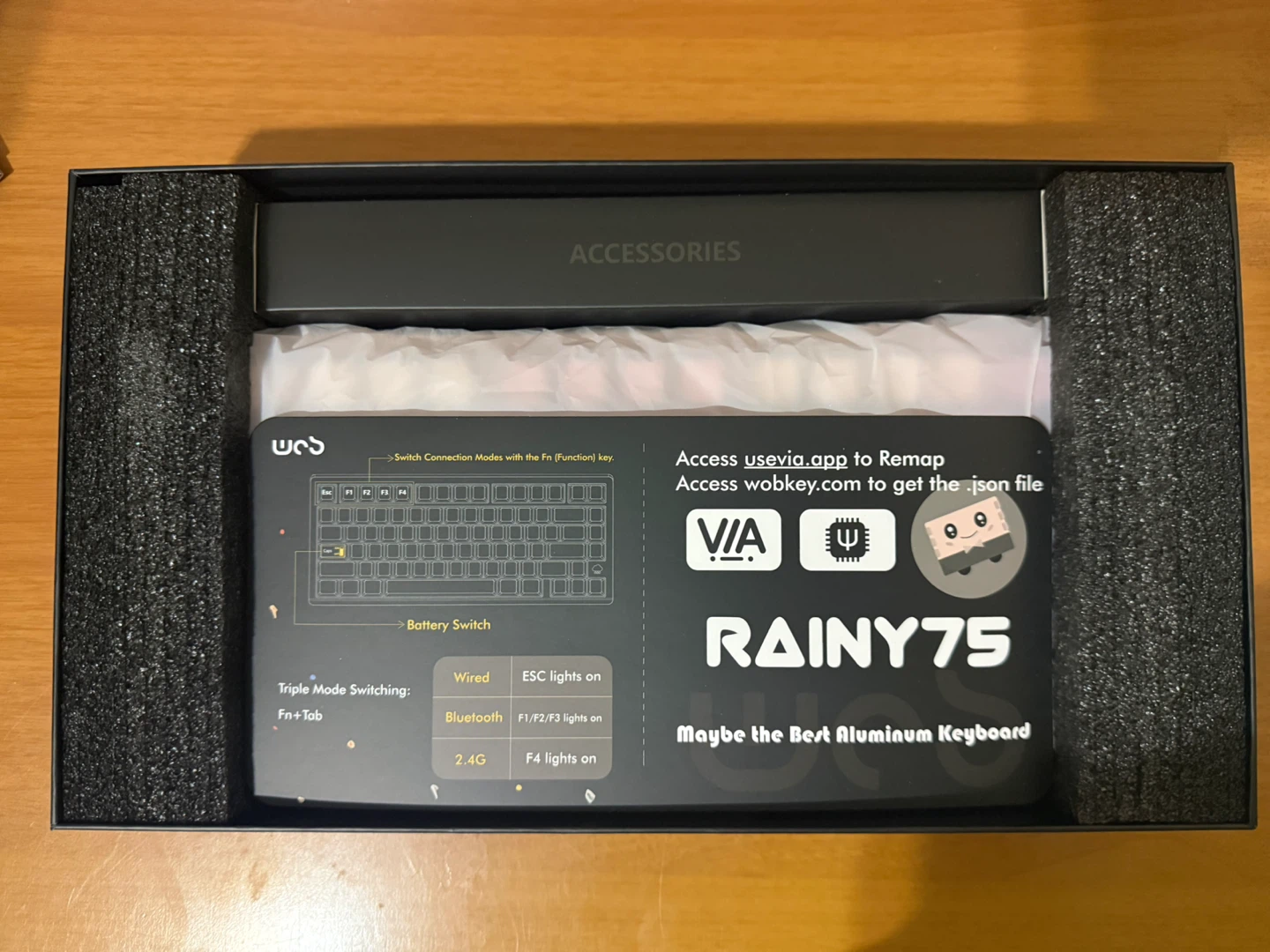 WOBKEY Rainy75 Pro Mechanical Keyboard - photo 3