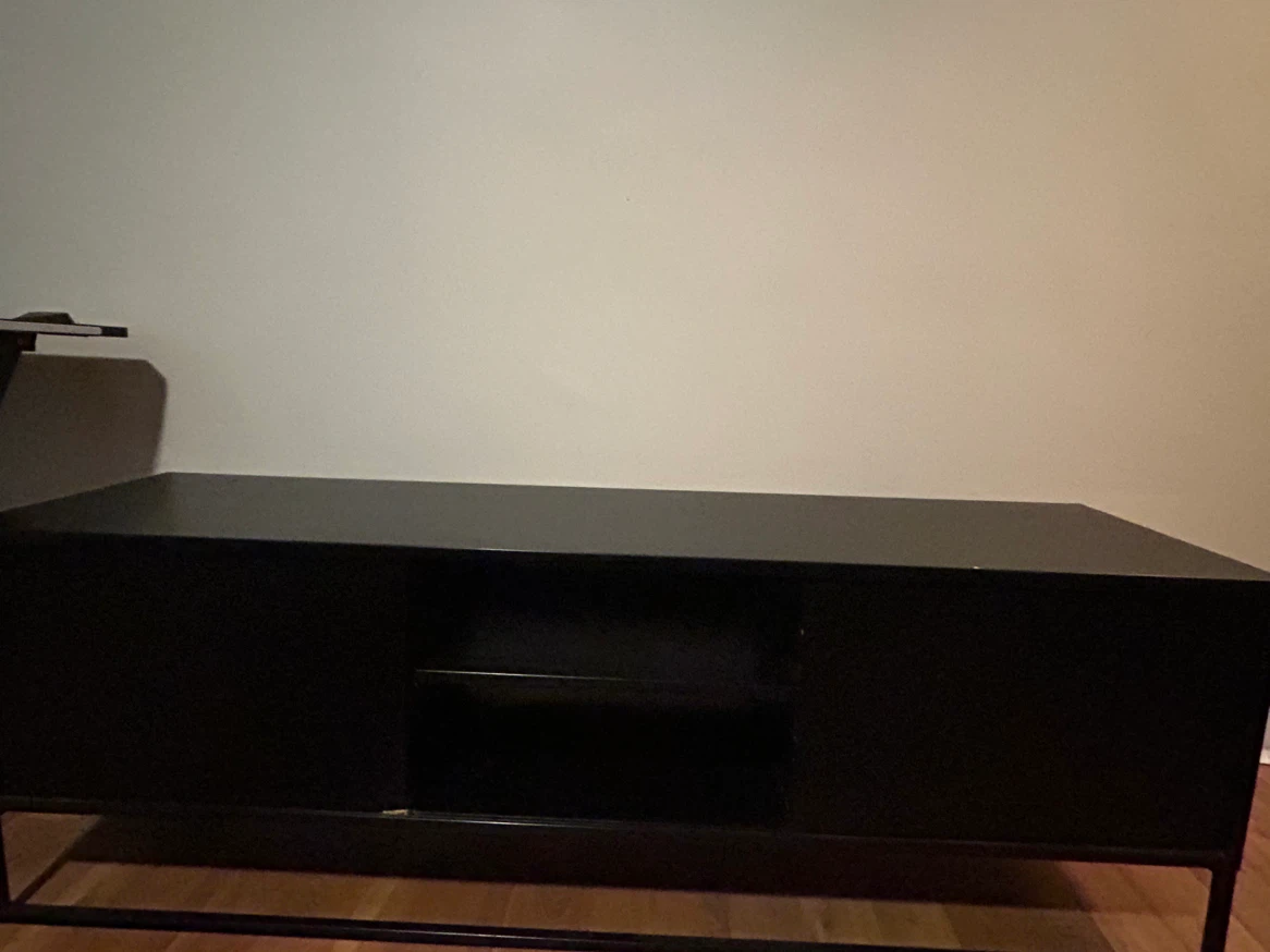 TV Console Table (Black)