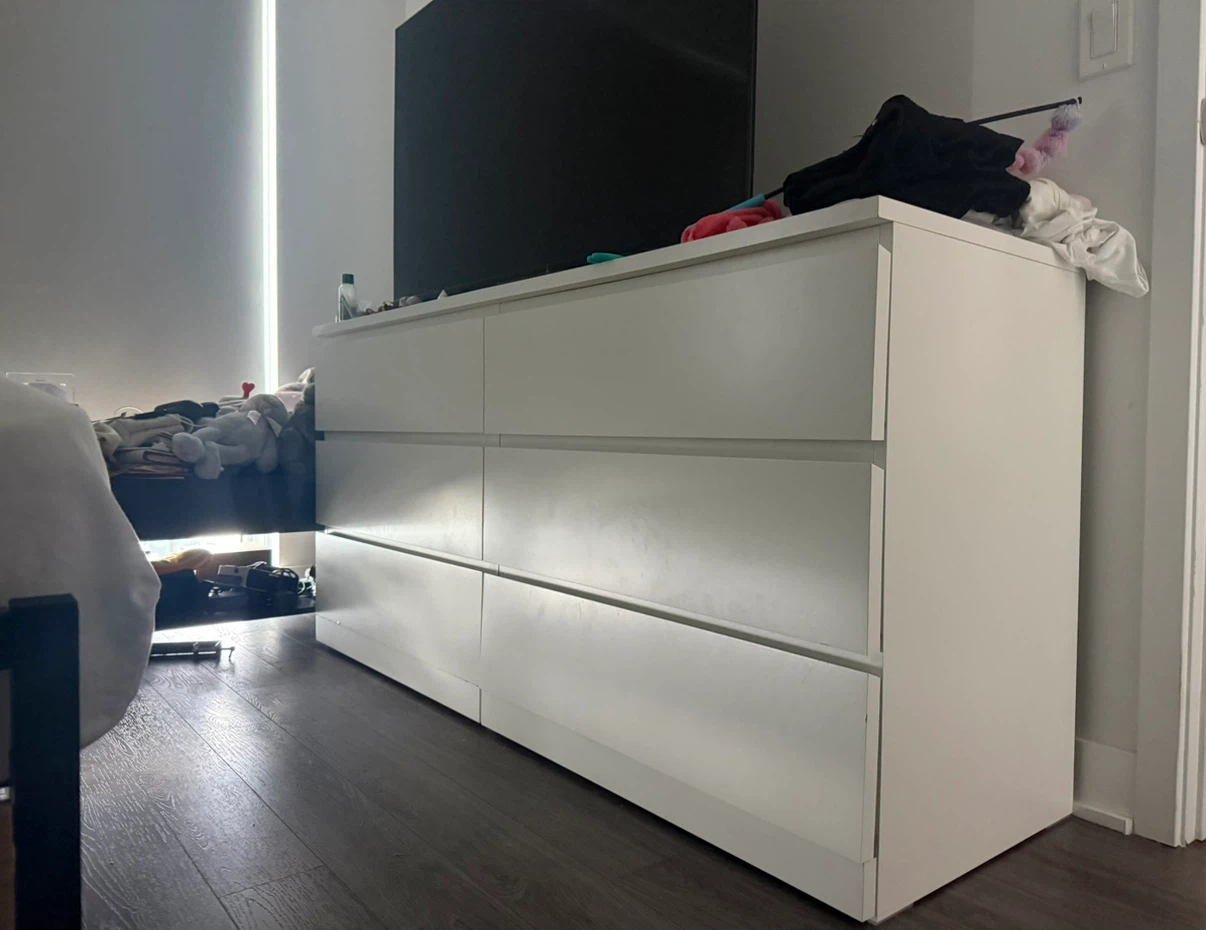IKEA STORKLINTA 6-Drawer Dresser