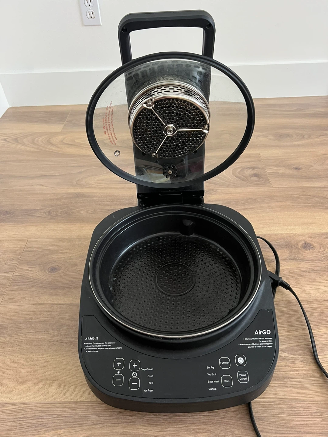 EZcuisine AirGO AP360-II Air Fryer - photo 2