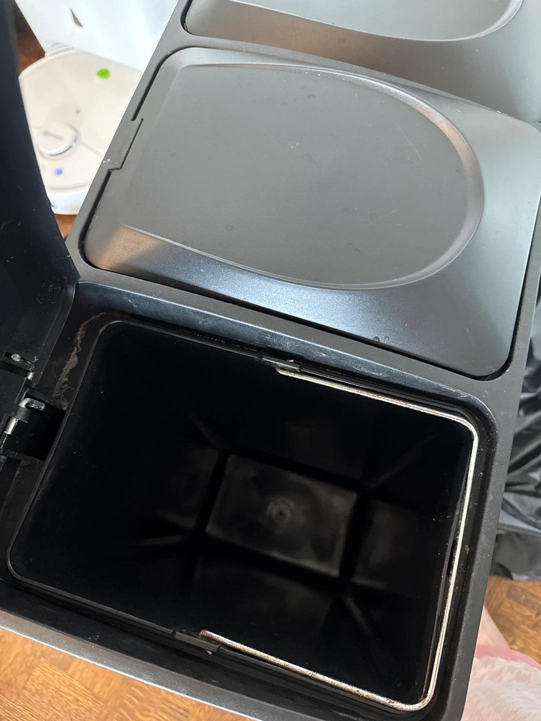 Step n' Sort Stainless Steel 3-Compartment Trash Can - photo 3