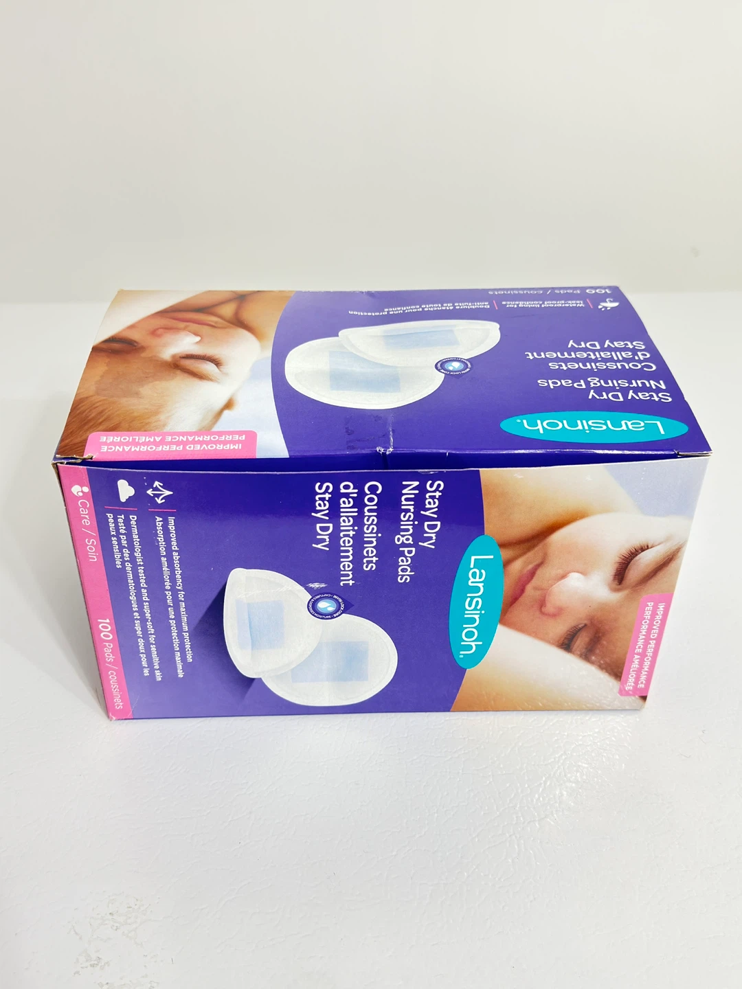 Lansinoh Stay Dry Nursing Pads - 45Count