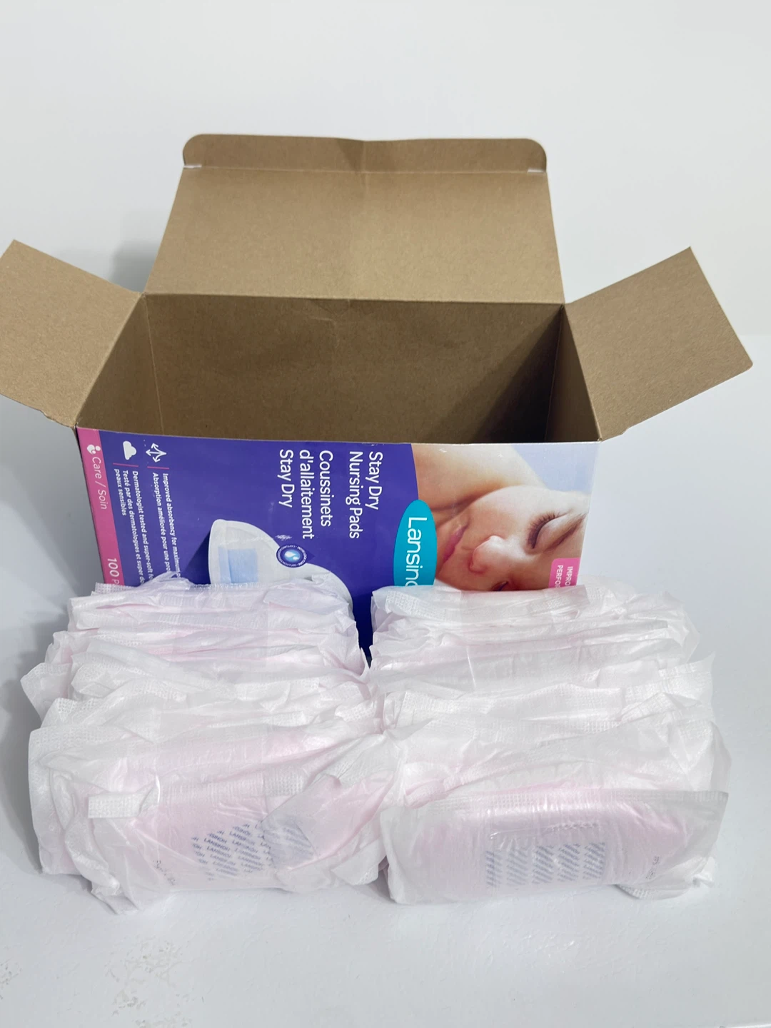 Lansinoh Stay Dry Nursing Pads - 45Count - photo 2