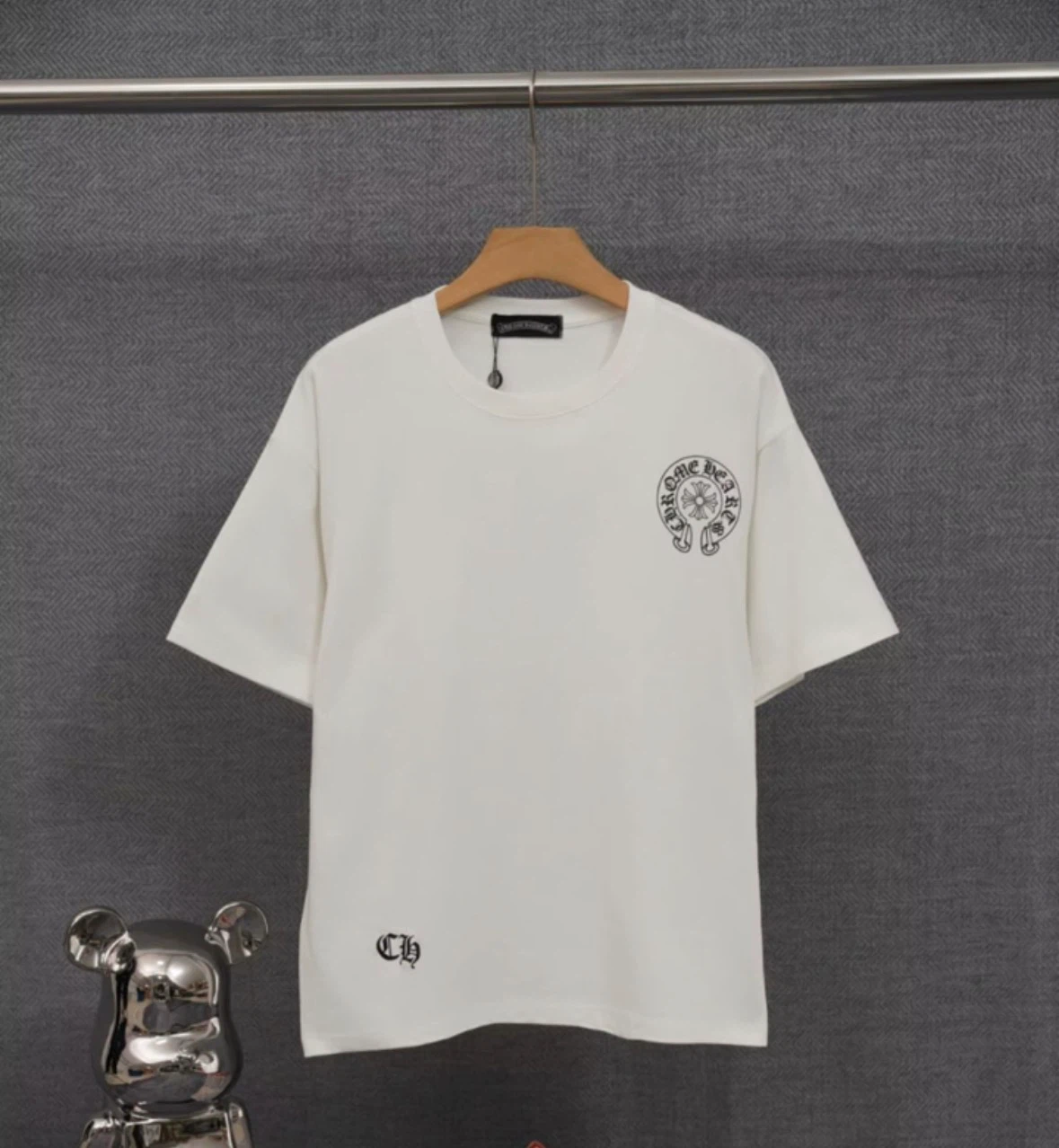 Chrome Hearts Horseshoe Logo T-Shirt - photo 2