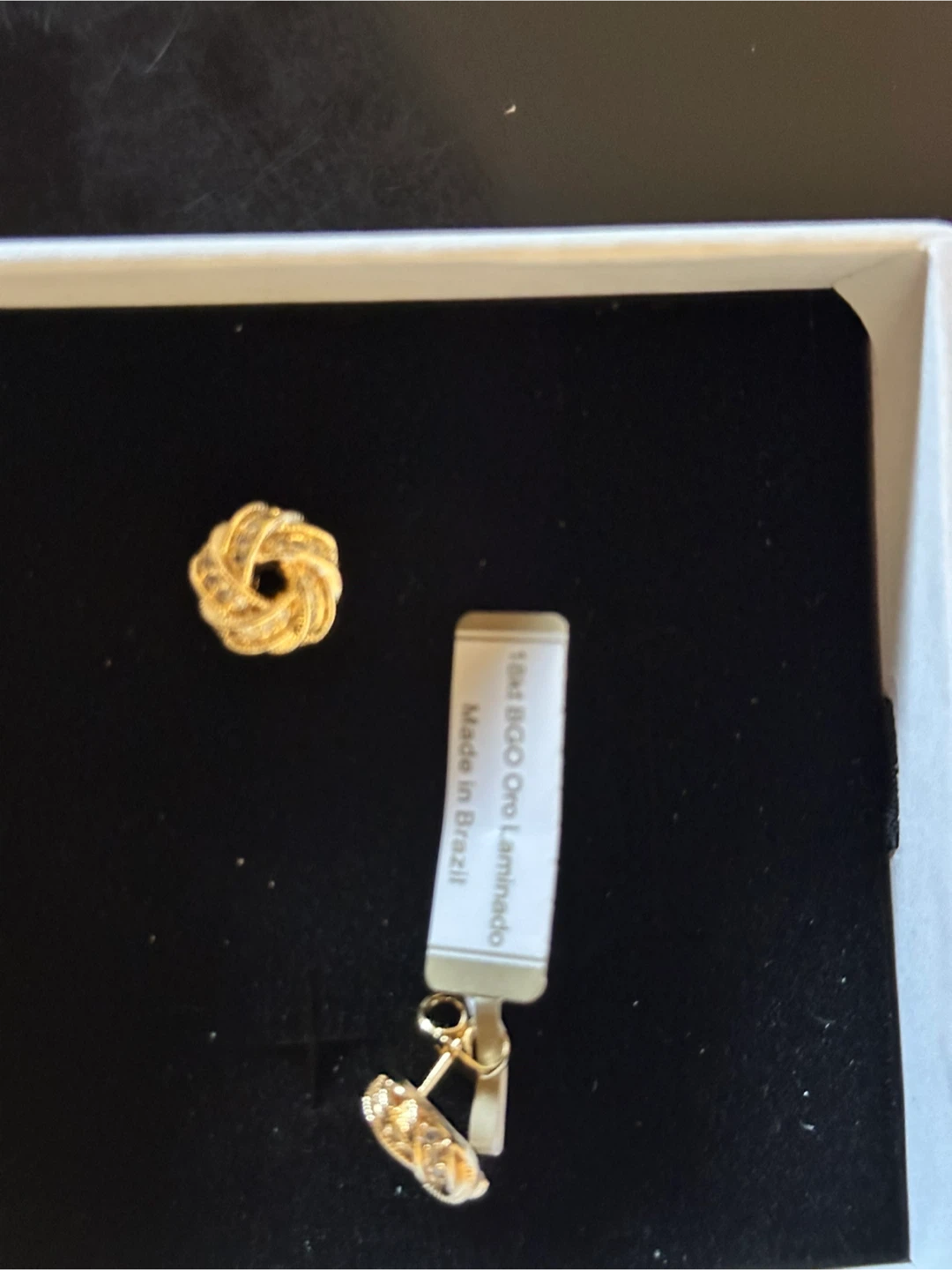 LingNa Jewelry 18k Gold Plated Earrings - photo 3