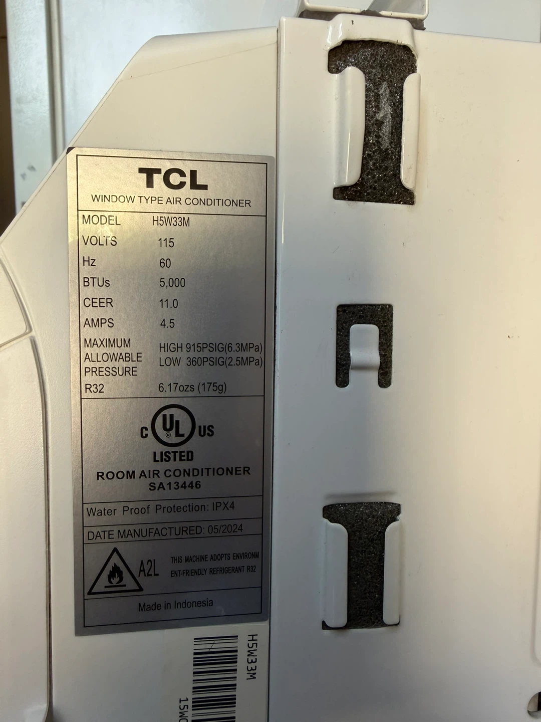 TCL Window A/C (5000 BTU) - photo 2