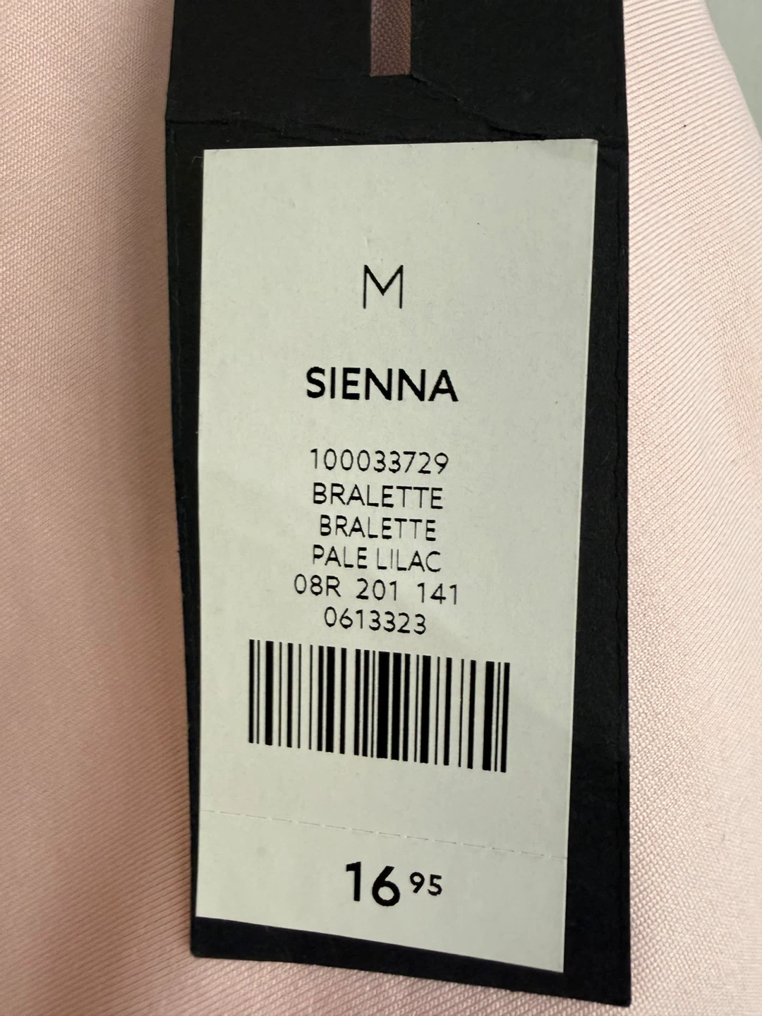 Dynamite Bralette - Pale Lilac - Size M - photo 3