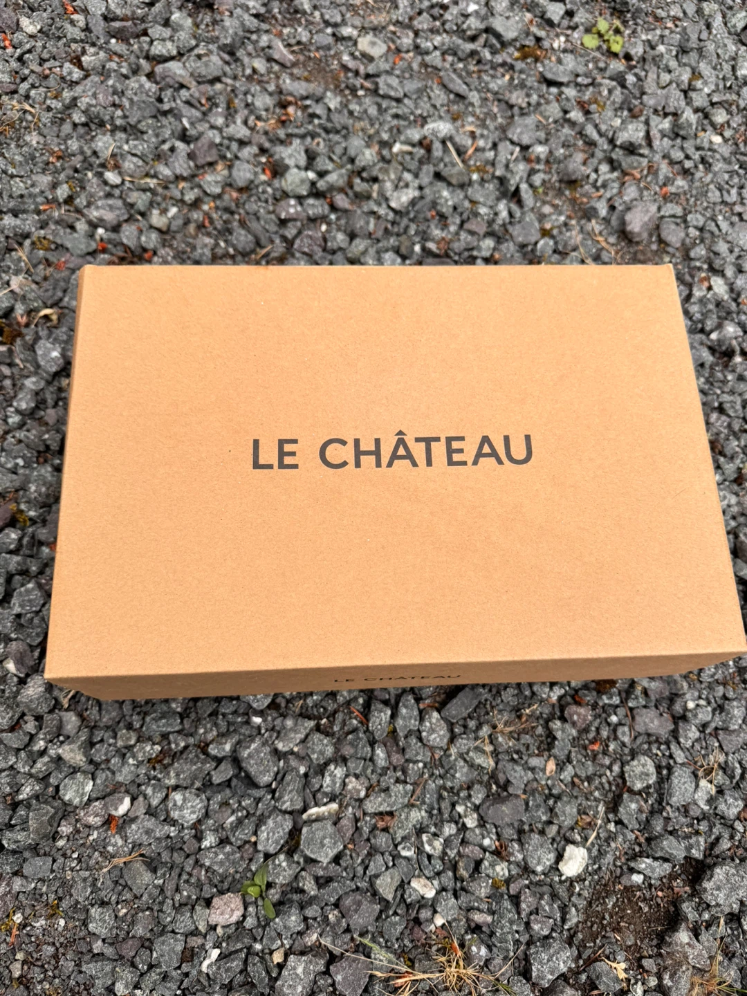 LE CHÂTEAU Gold Glitter Heels