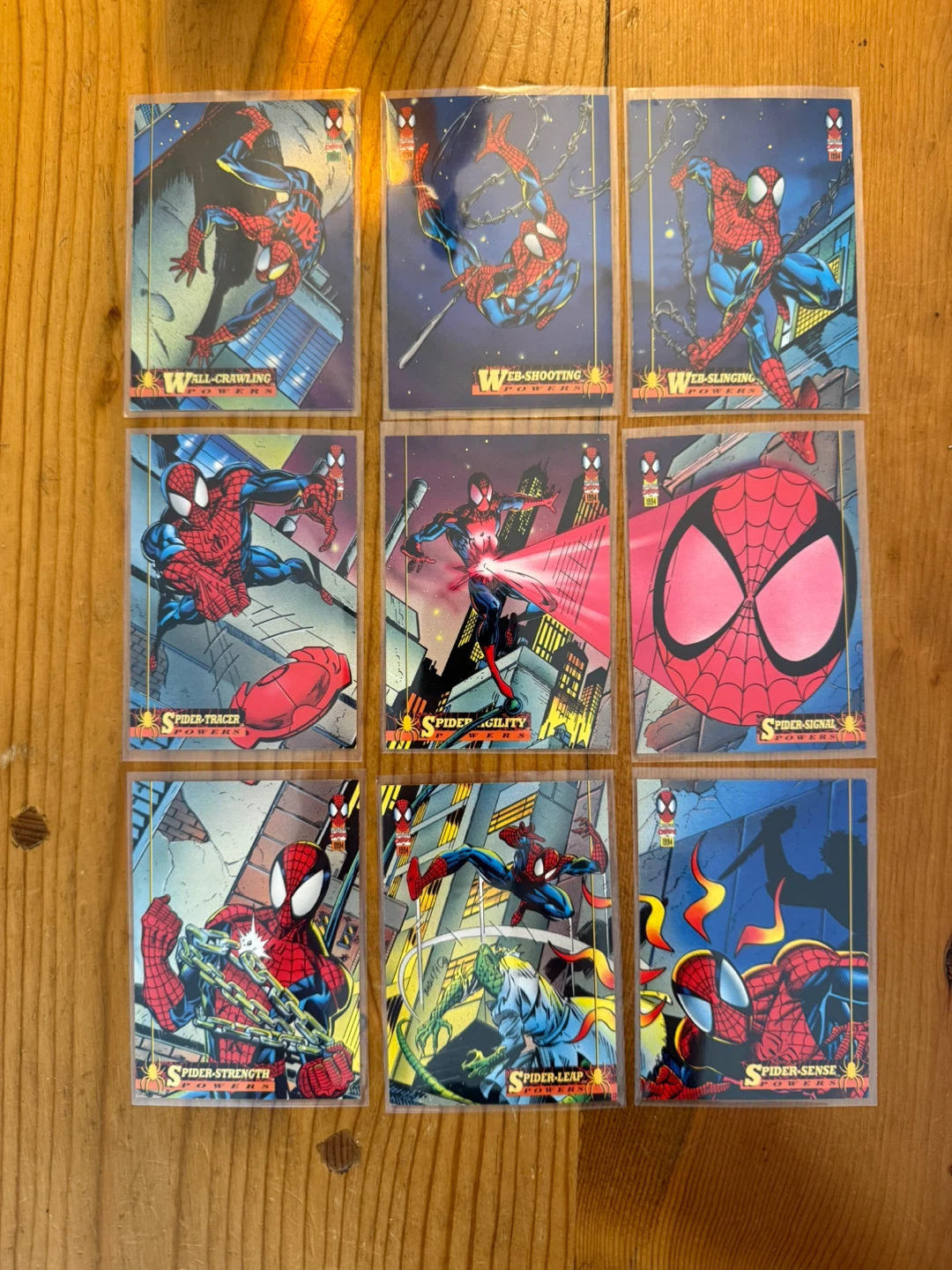 Marvel 1994 Spider-Man Fleer Ultra Trading Cards - full set